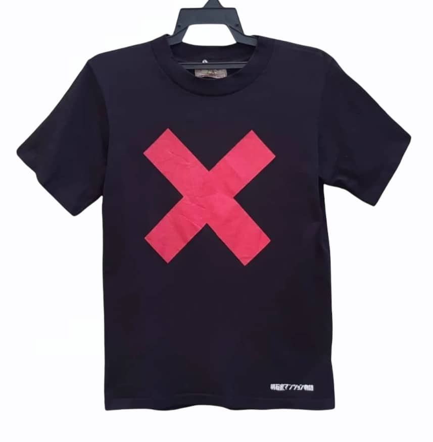 Vintage X logo x Fuji Television Official TShirt Made In USA