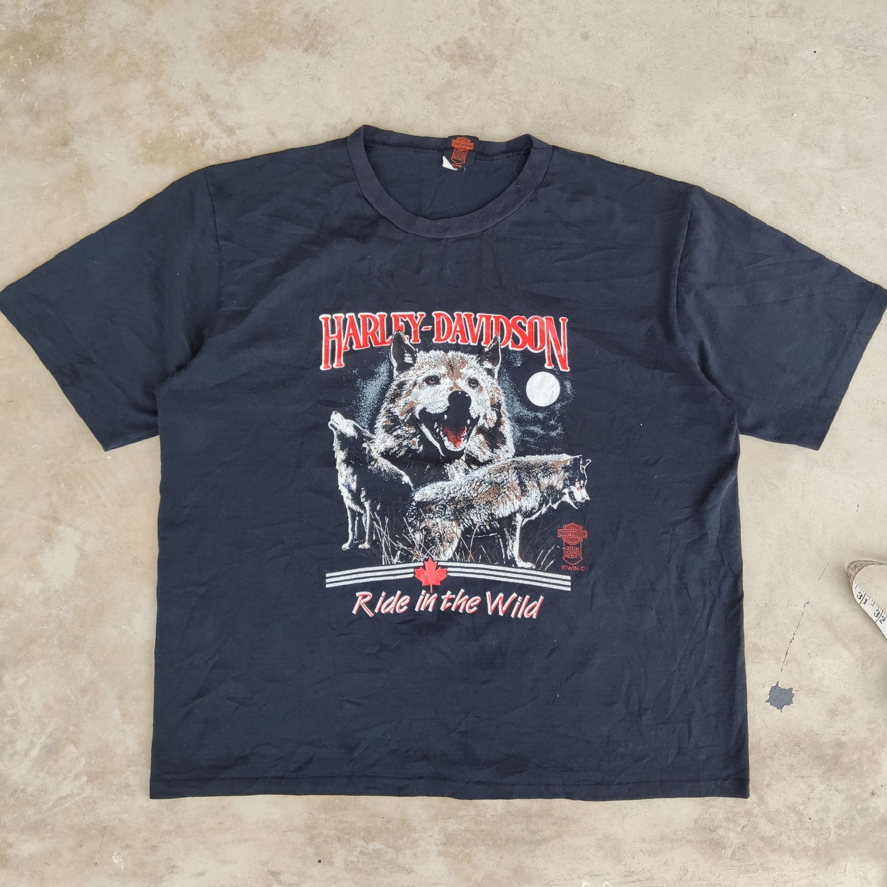 Vintage VINTAGE HARLEY DAVIDSON IRWIN T SHIRT MADE IN CANADA Grailed