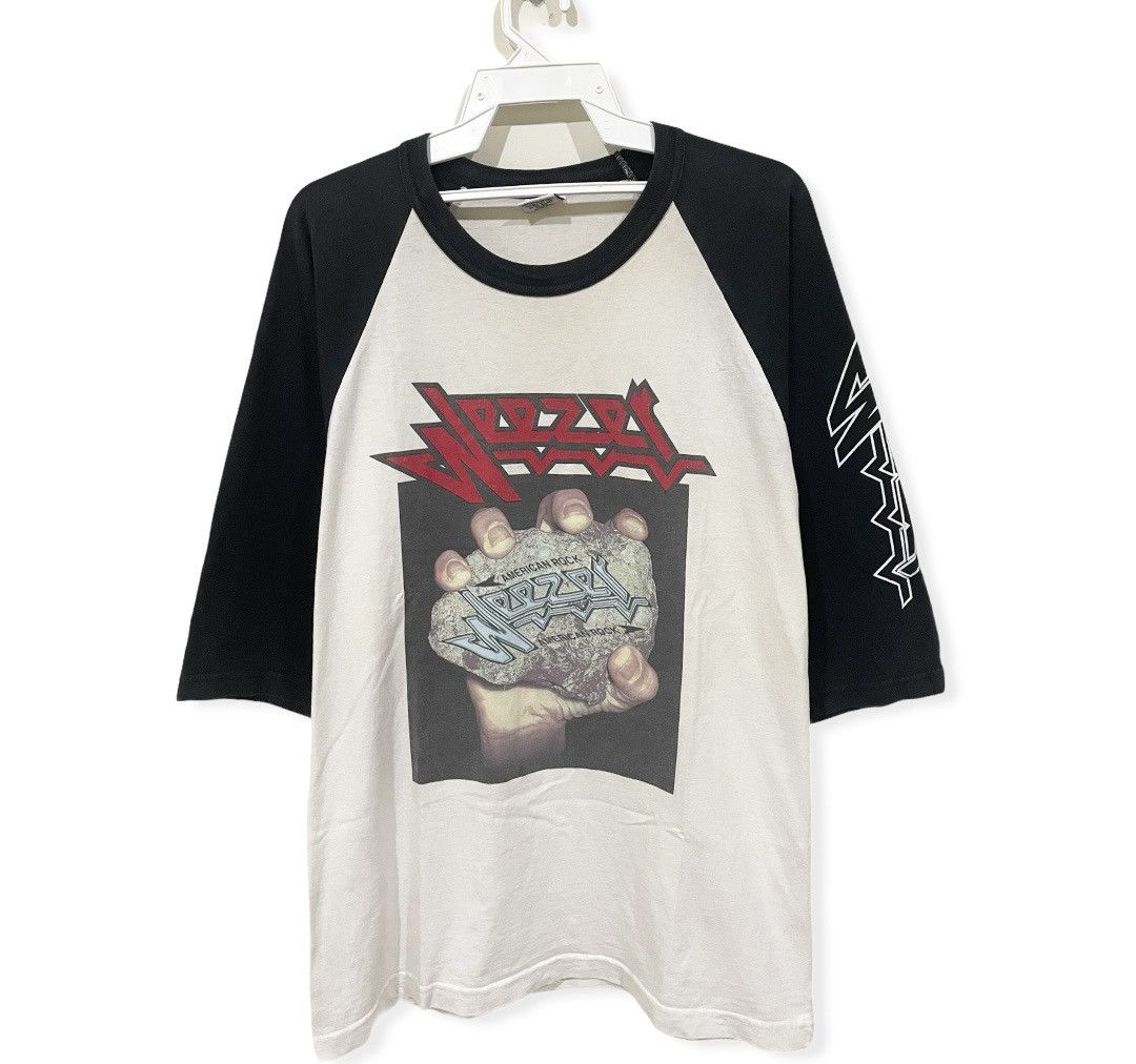 Band Tees Vintage Weezer American Rock 3 Quarter Band Tee Size US L / EU 52-54 / 3 - 1 Thumbnail