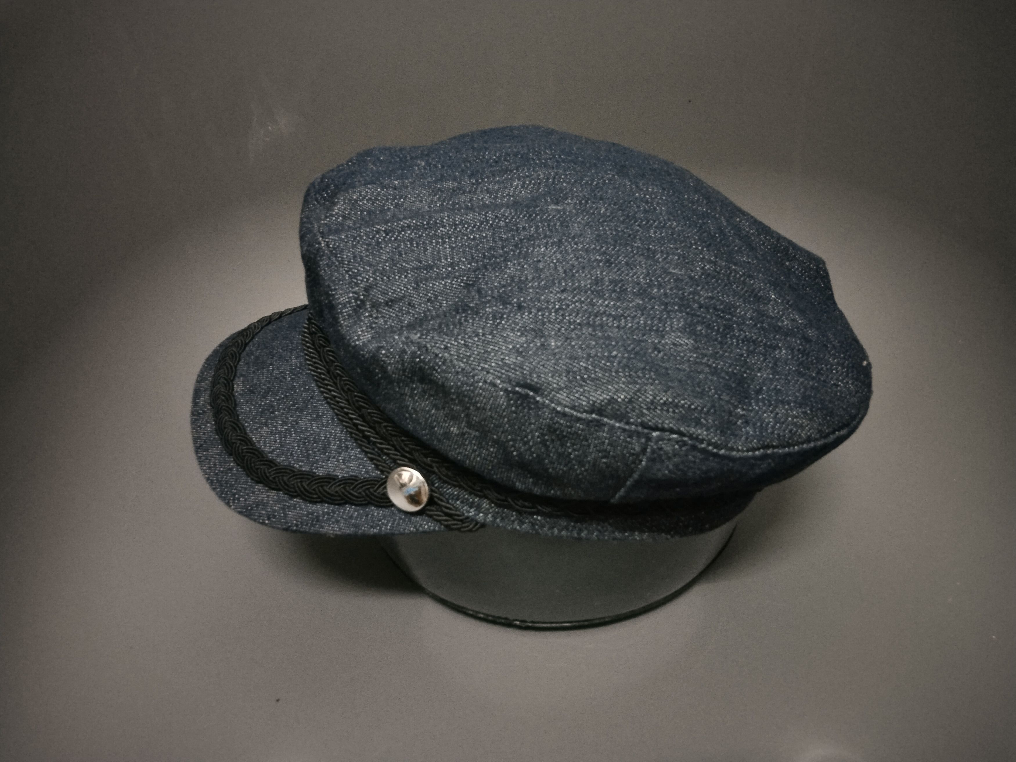 Japanese Brand VINTAGE DESIGN BROWNY DENIM FIDDLER HAT Size ONE SIZE - 8 Thumbnail