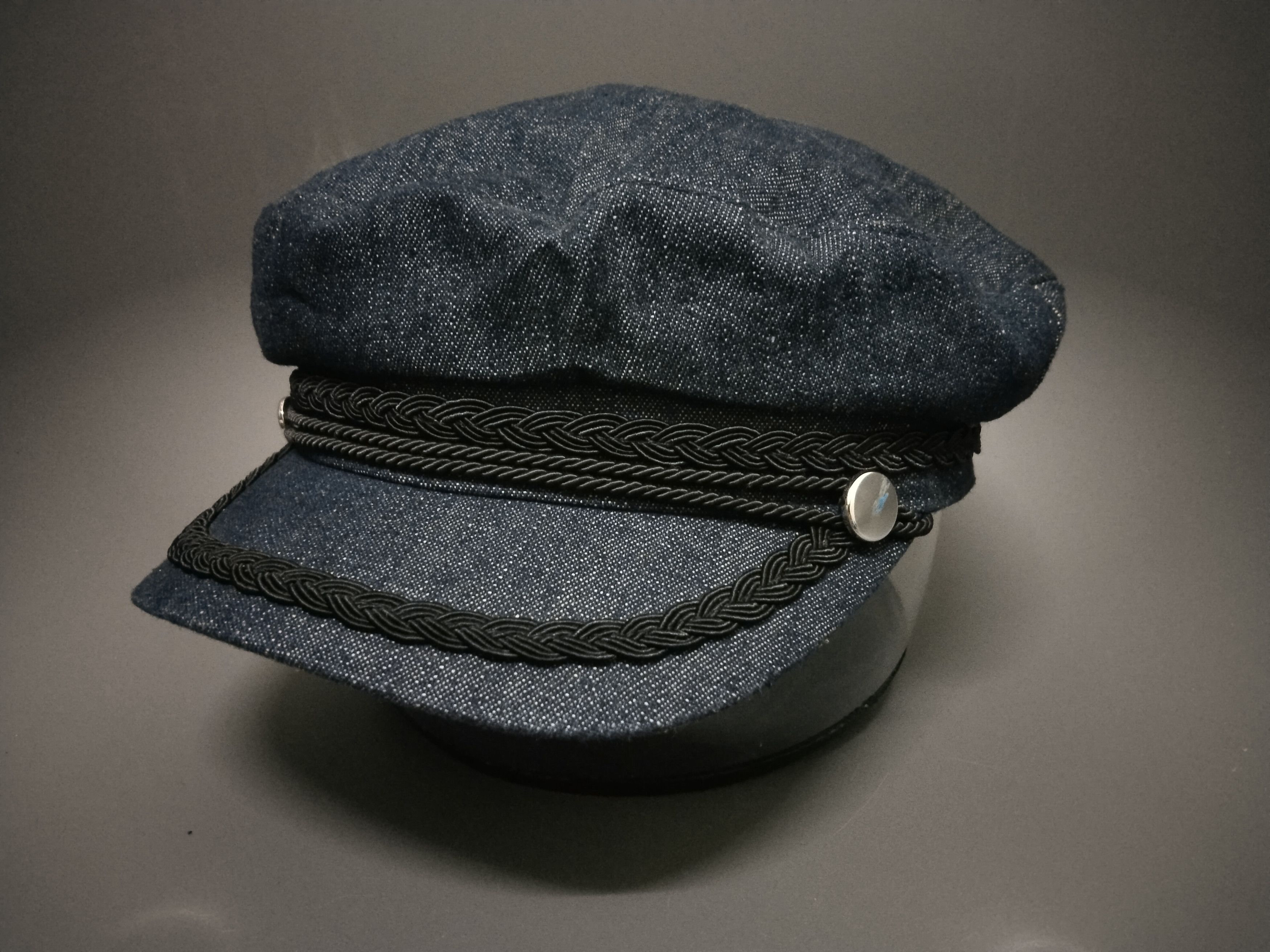 Japanese Brand VINTAGE DESIGN BROWNY DENIM FIDDLER HAT Size ONE SIZE - 5 Thumbnail