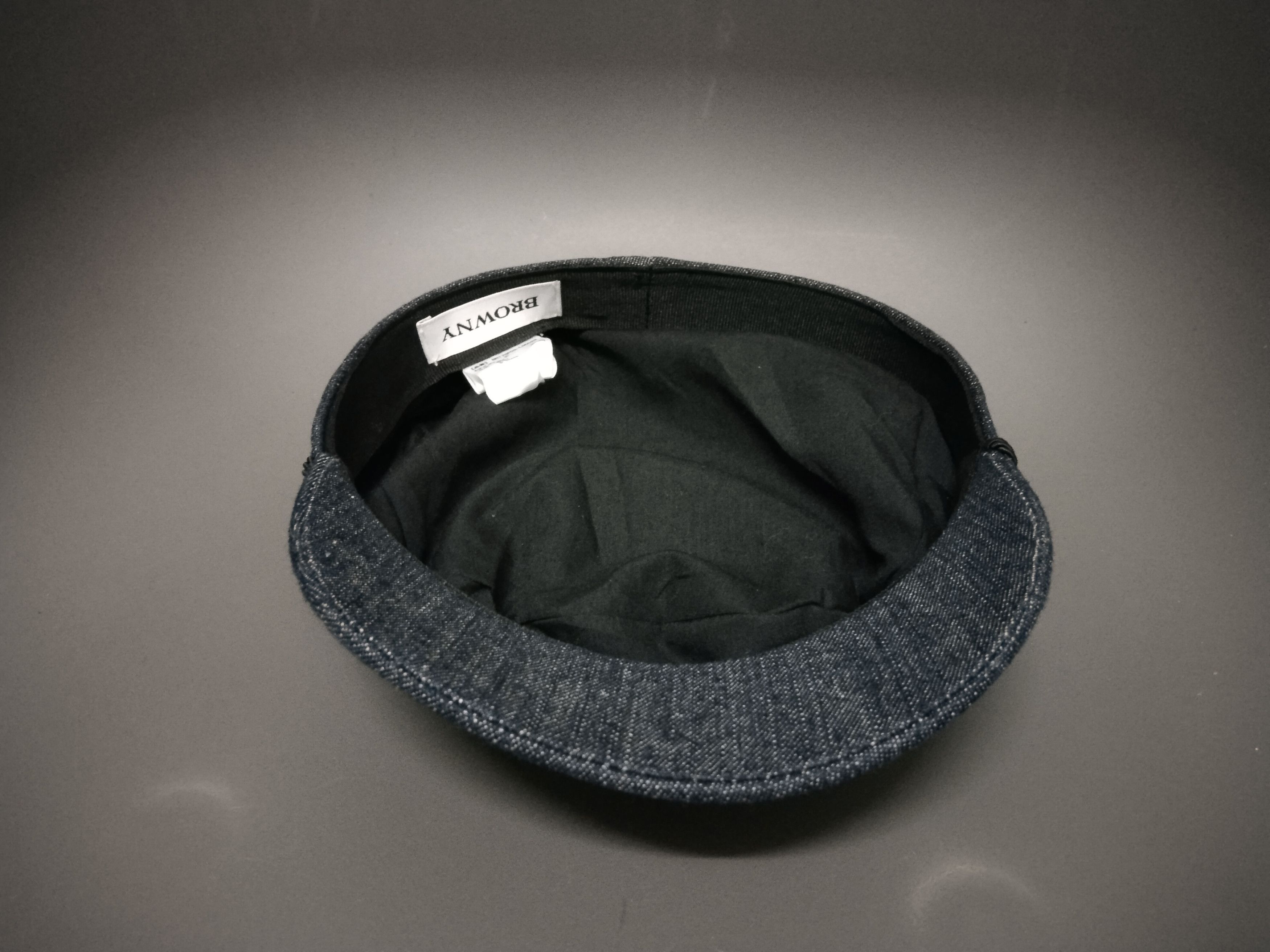 Japanese Brand VINTAGE DESIGN BROWNY DENIM FIDDLER HAT Size ONE SIZE - 13 Thumbnail