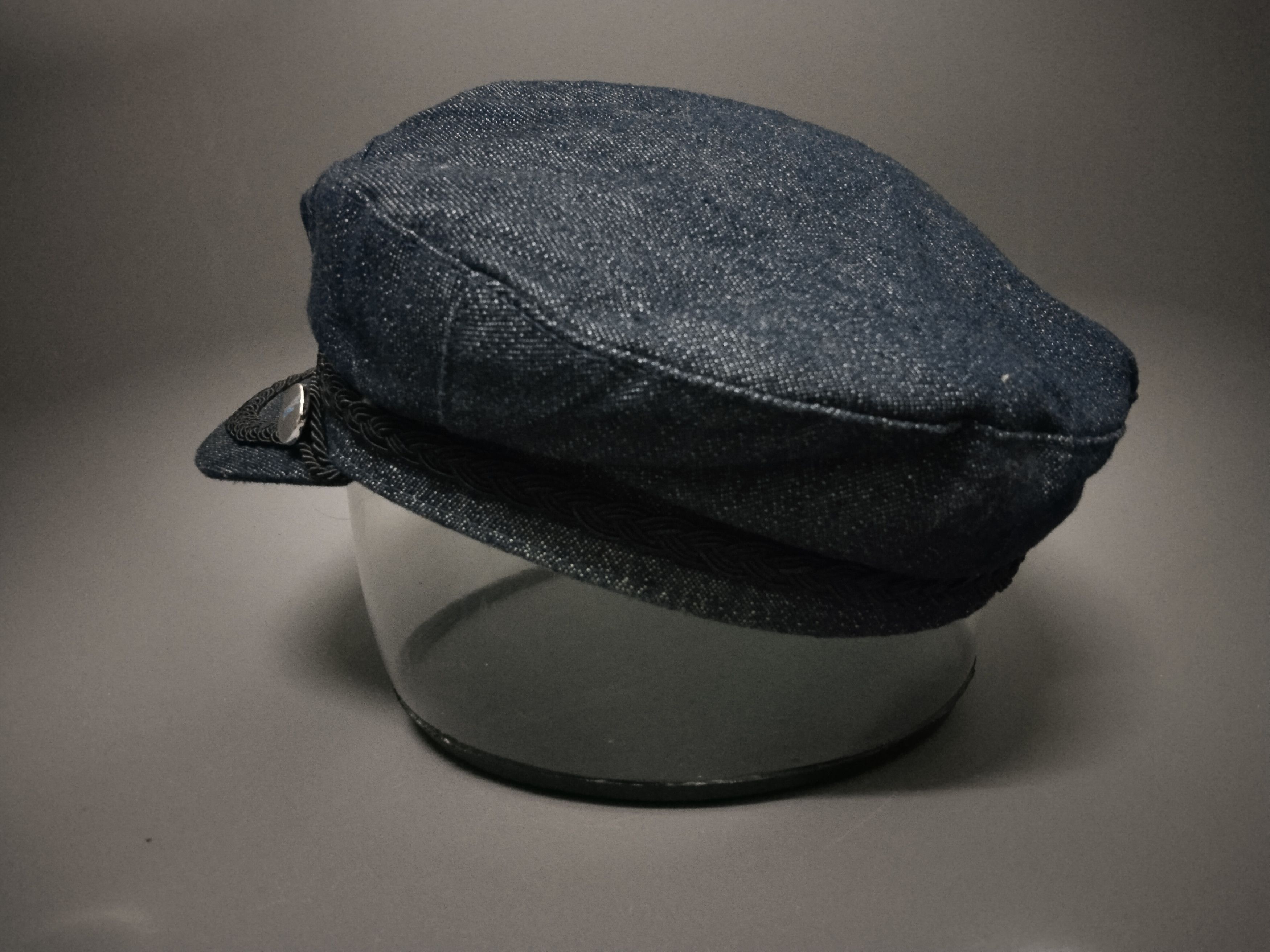 Japanese Brand VINTAGE DESIGN BROWNY DENIM FIDDLER HAT Size ONE SIZE - 9 Thumbnail