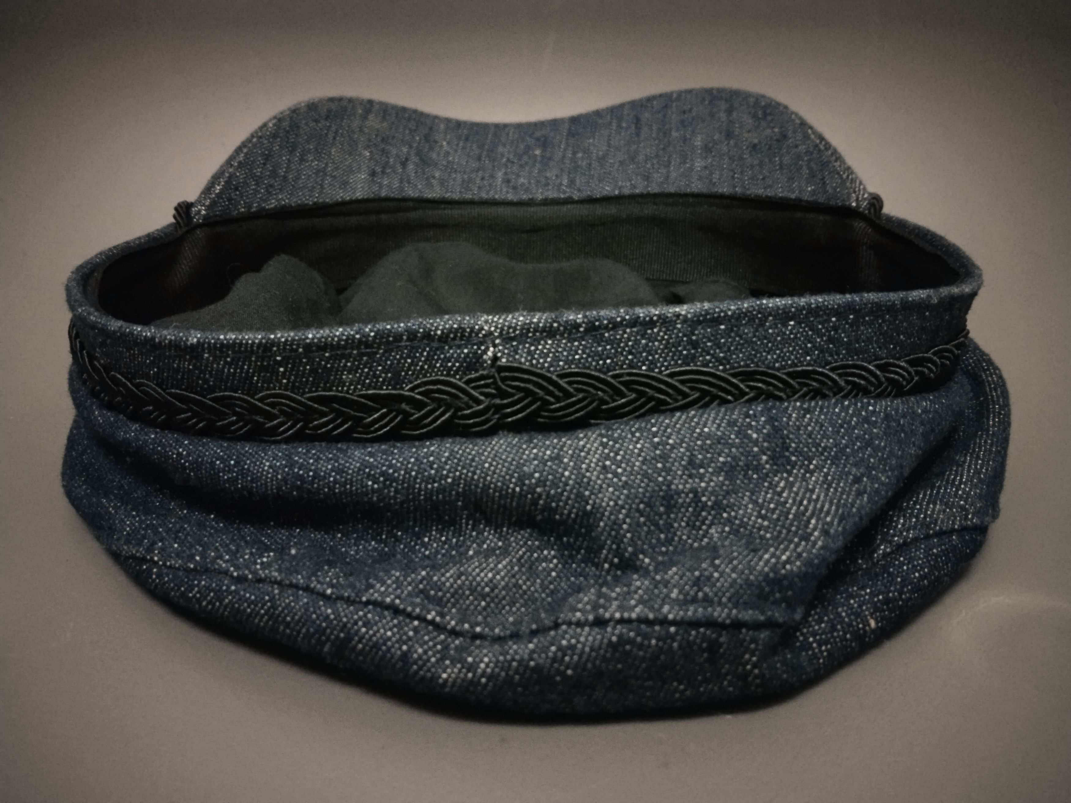 Japanese Brand VINTAGE DESIGN BROWNY DENIM FIDDLER HAT Size ONE SIZE - 15 Thumbnail