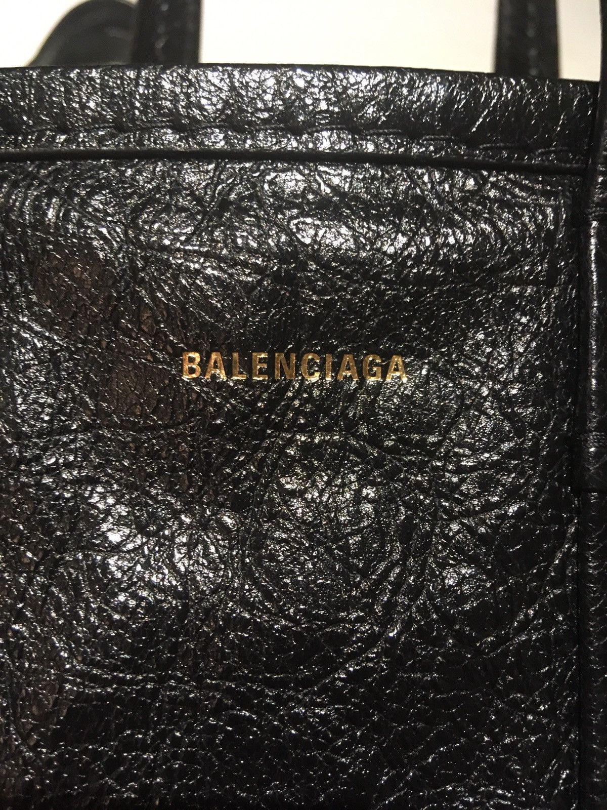 Balenciaga Balenciaga Leather Bazar Shopper Bag XXS Black Size ONE SIZE - 7 Thumbnail