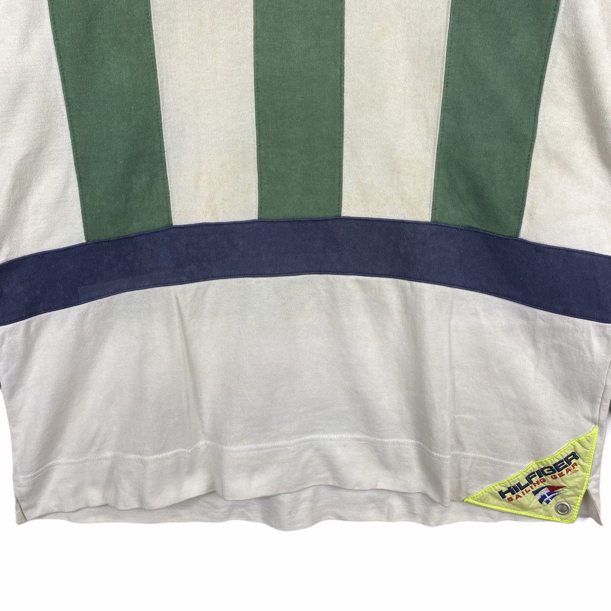 Vintage TOMMY HILFIGER Sailing Gear Polos Rugby Shirt
