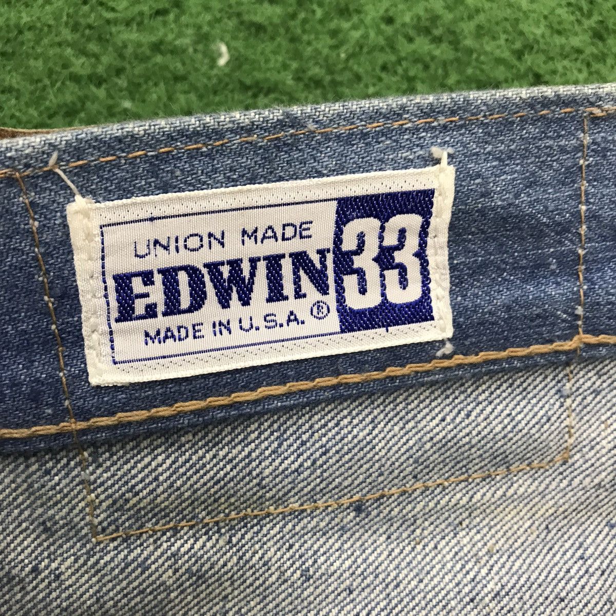 Edwin Vintage Edwin Denim Flare Jeans Union Made Size US 32 / EU 48 - 20 Thumbnail