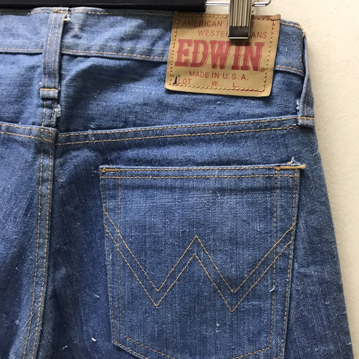 Edwin Vintage Edwin Denim Flare Jeans Union Made Size US 32 / EU 48 - 12 Thumbnail