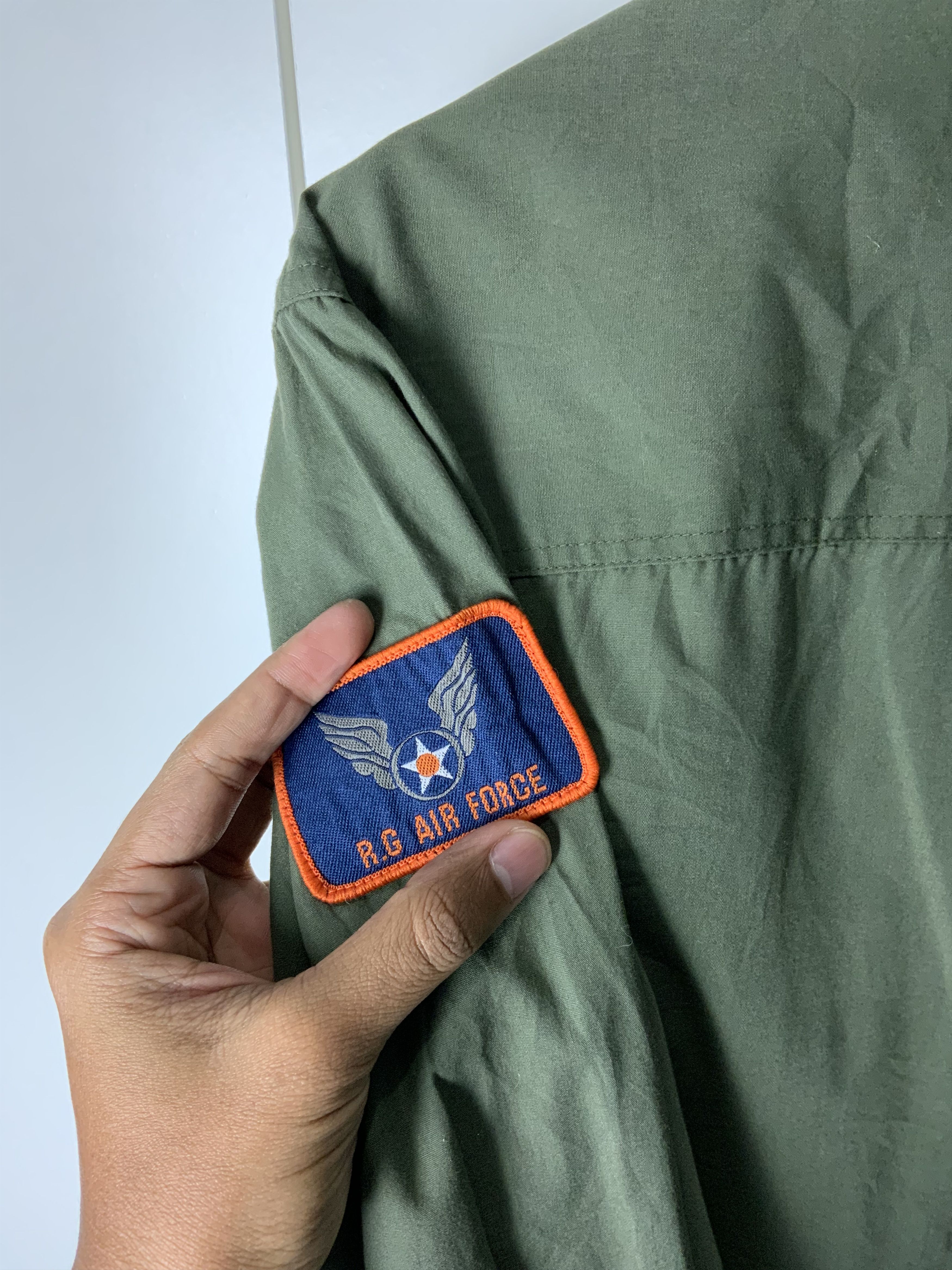 Japanese Brand R.G Air Force Roller Gear Military Tactical Long Sleeve Size US S / EU 44-46 / 1 - 15 Thumbnail