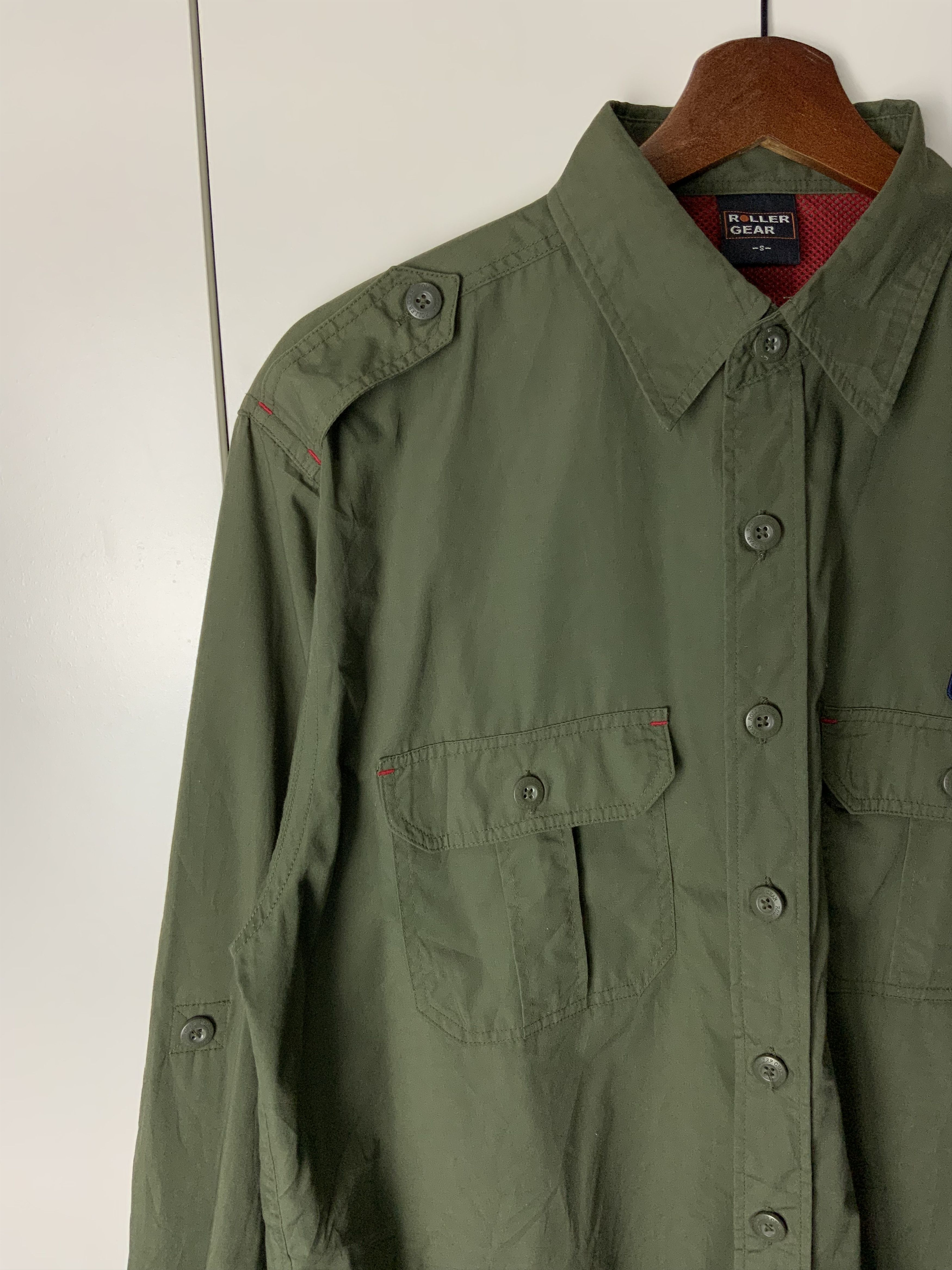 Japanese Brand R.G Air Force Roller Gear Military Tactical Long Sleeve Size US S / EU 44-46 / 1 - 6 Thumbnail