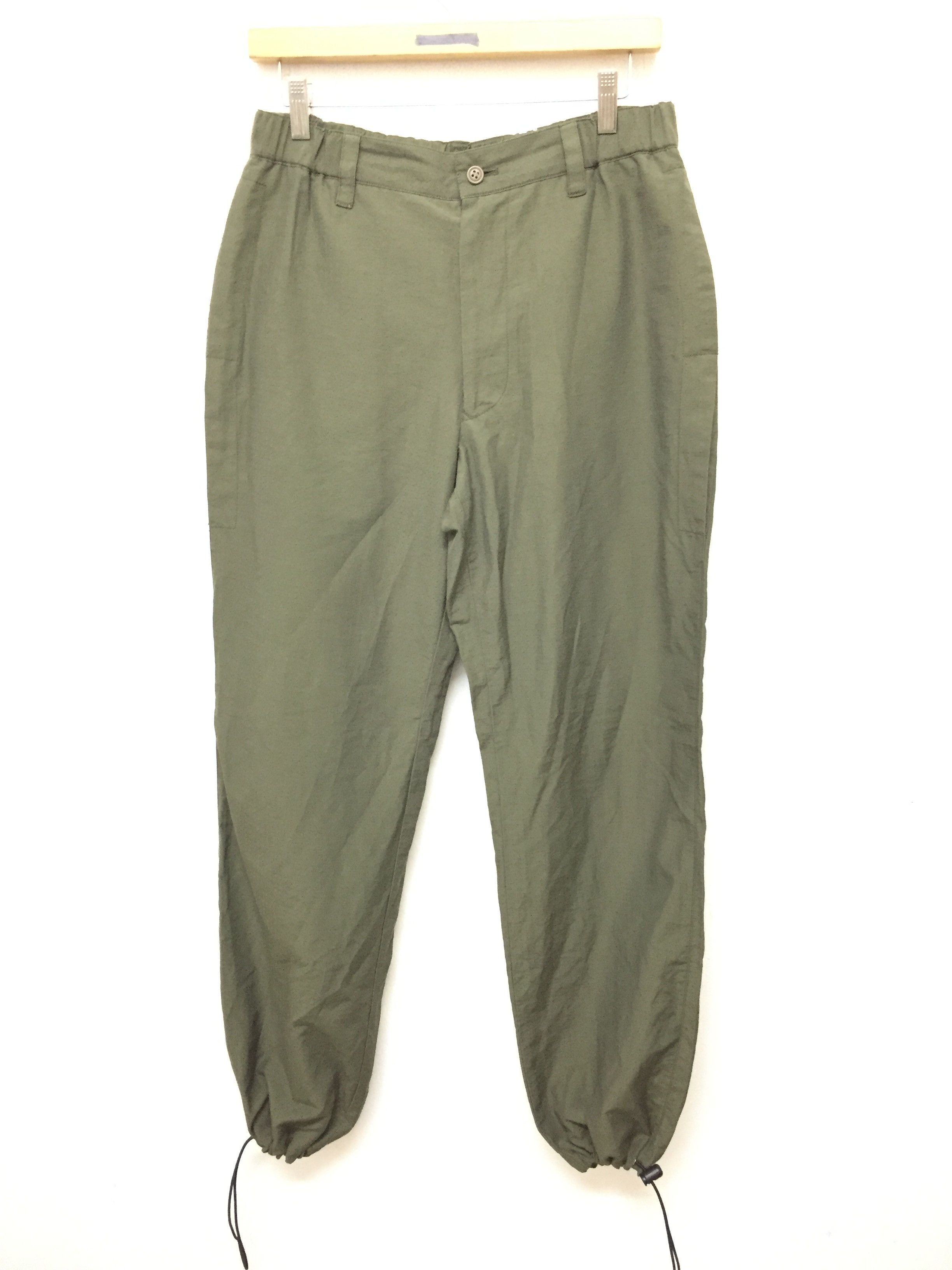 Yohji Yamamoto 2000s Hunting Kangaroo Pocket Drawstring hem Ripstop Cargo Size US 32 / EU 48 - 6 Thumbnail