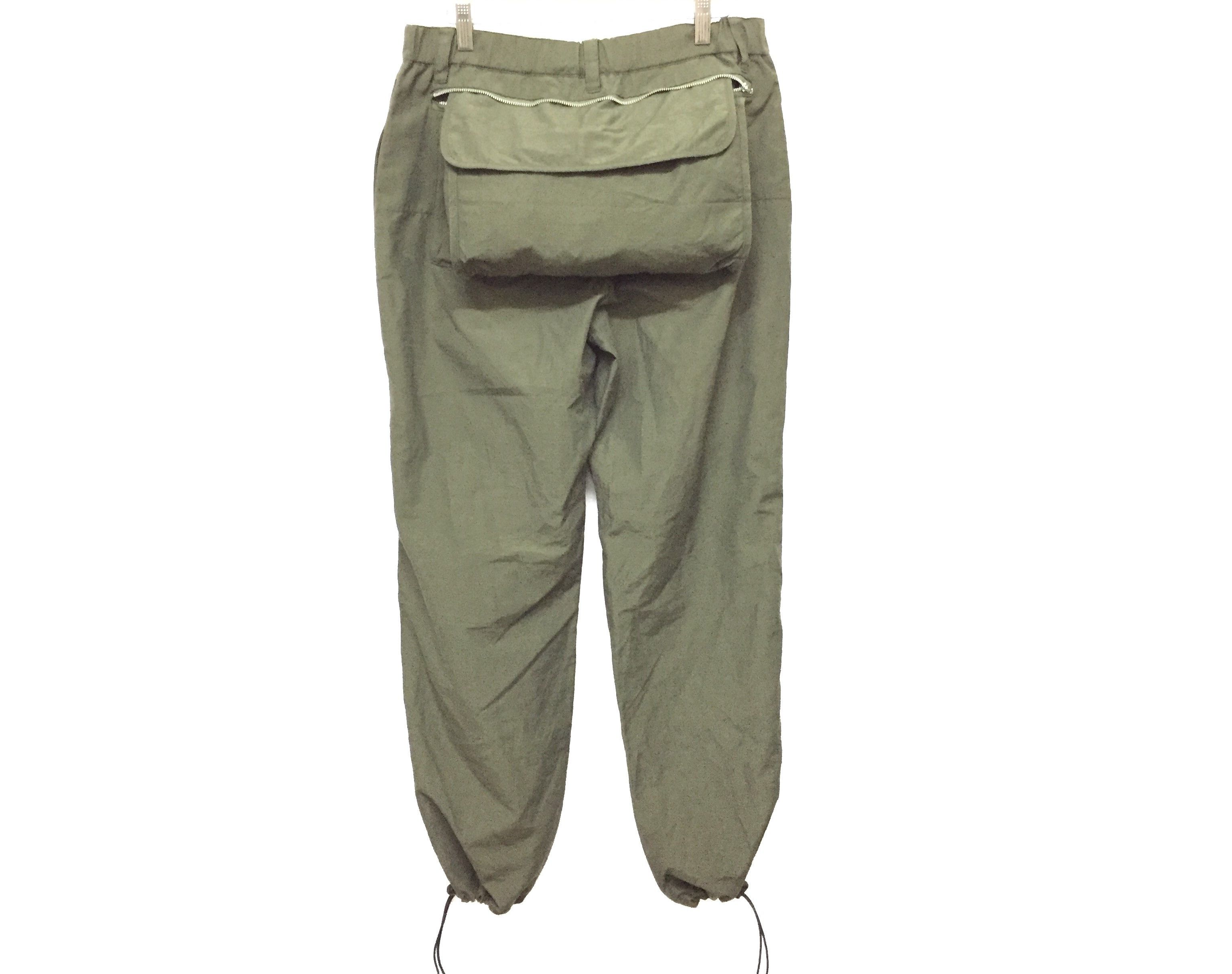 Yohji Yamamoto 2000s Hunting Kangaroo Pocket Drawstring hem Ripstop Cargo Size US 32 / EU 48 - 2 Thumbnail
