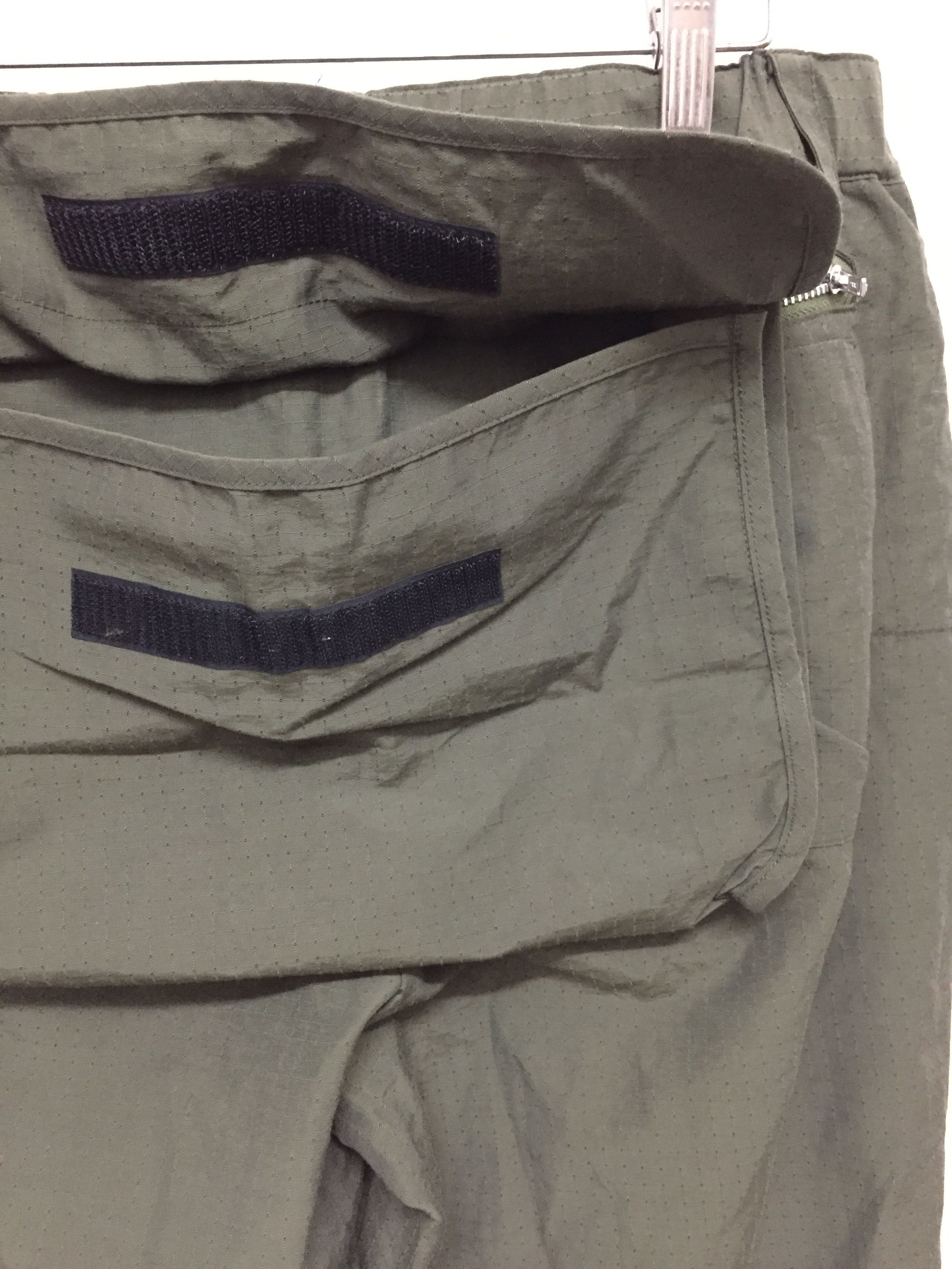 Yohji Yamamoto 2000s Hunting Kangaroo Pocket Drawstring hem Ripstop Cargo Size US 32 / EU 48 - 3 Thumbnail