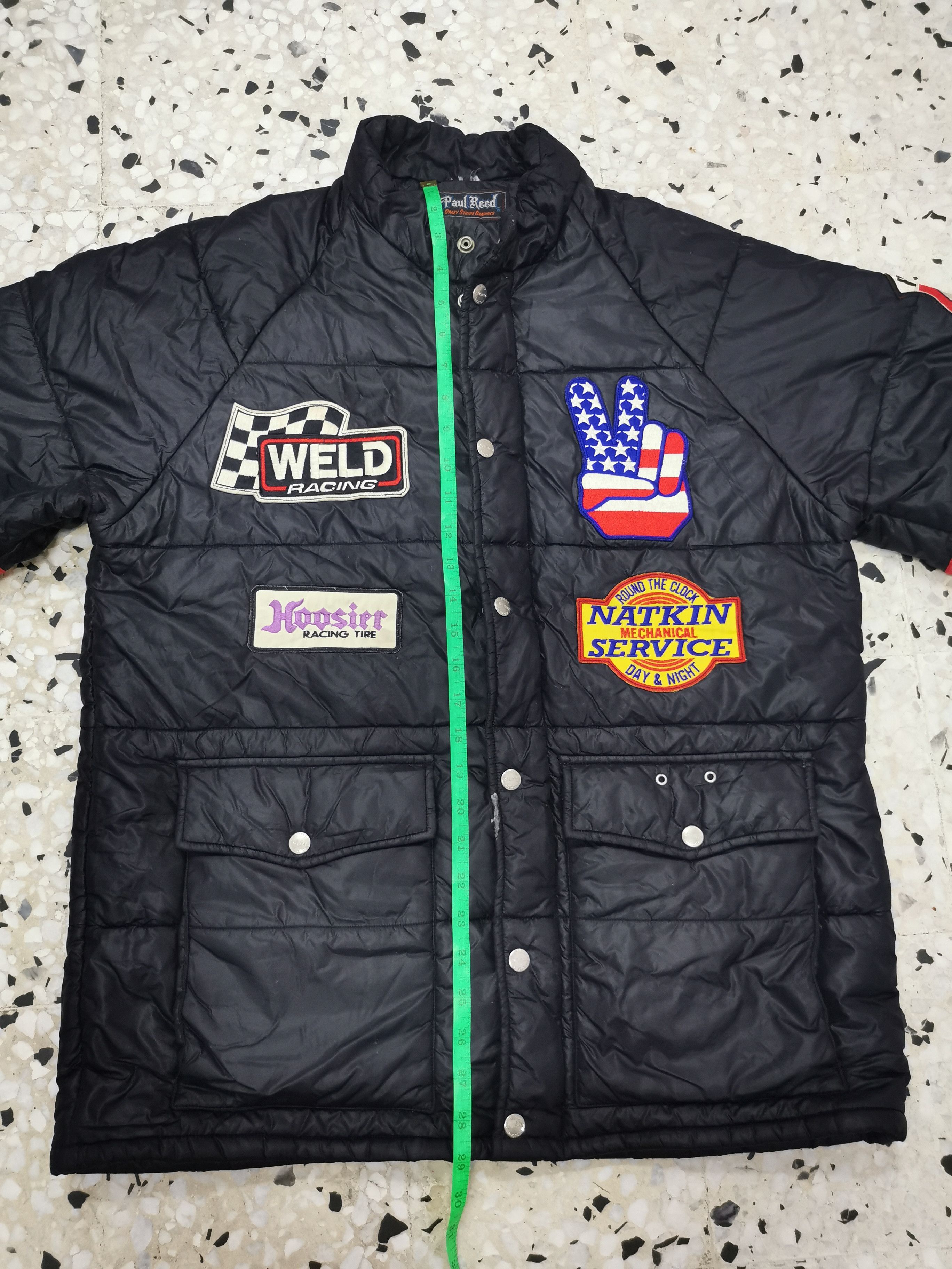 Vintage Vintage Motorsport Paul Reed Bomber Jacket Size US L / EU 52-54 / 3 - 24 Thumbnail