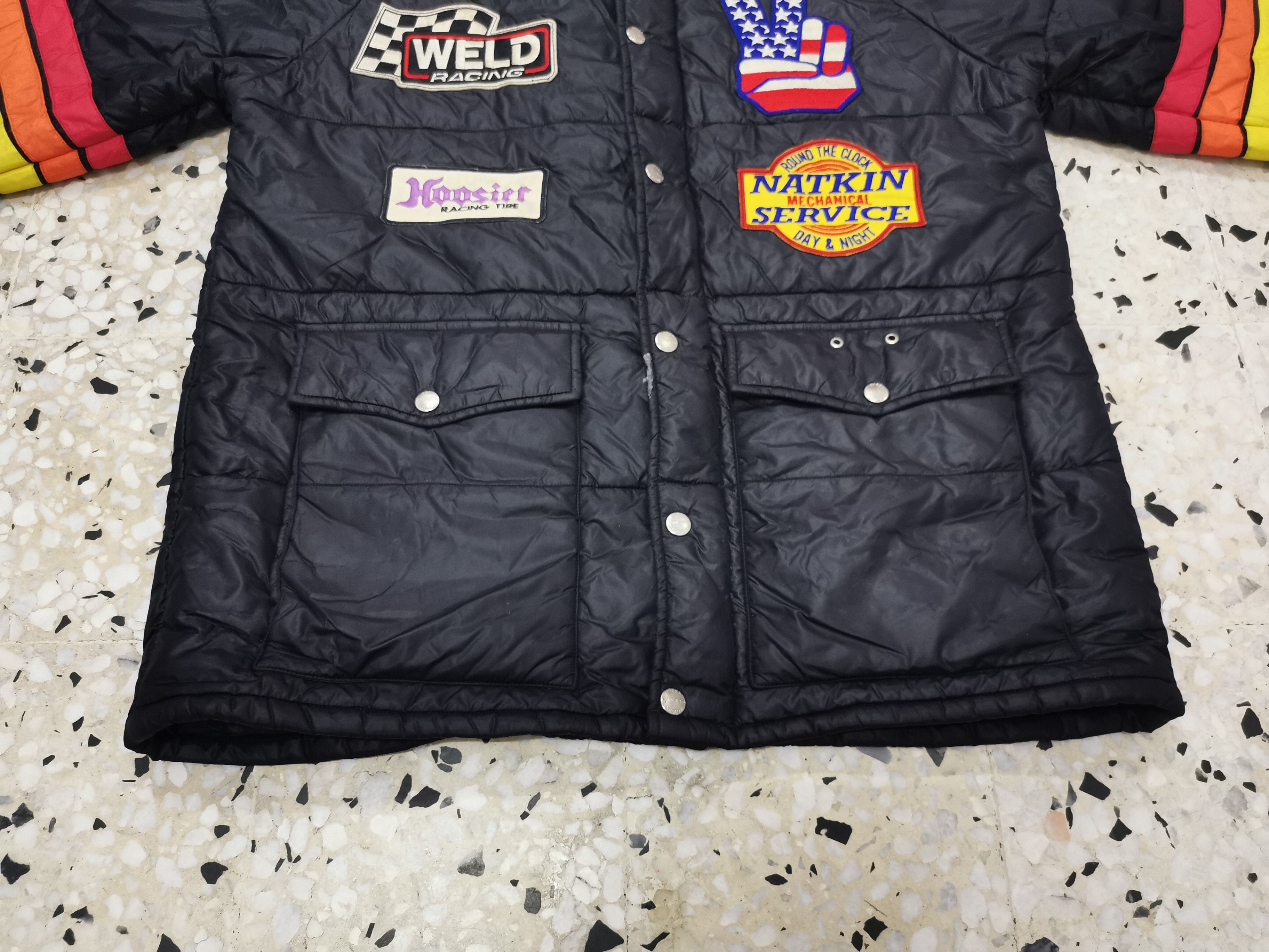 Vintage Vintage Motorsport Paul Reed Bomber Jacket Size US L / EU 52-54 / 3 - 22 Thumbnail