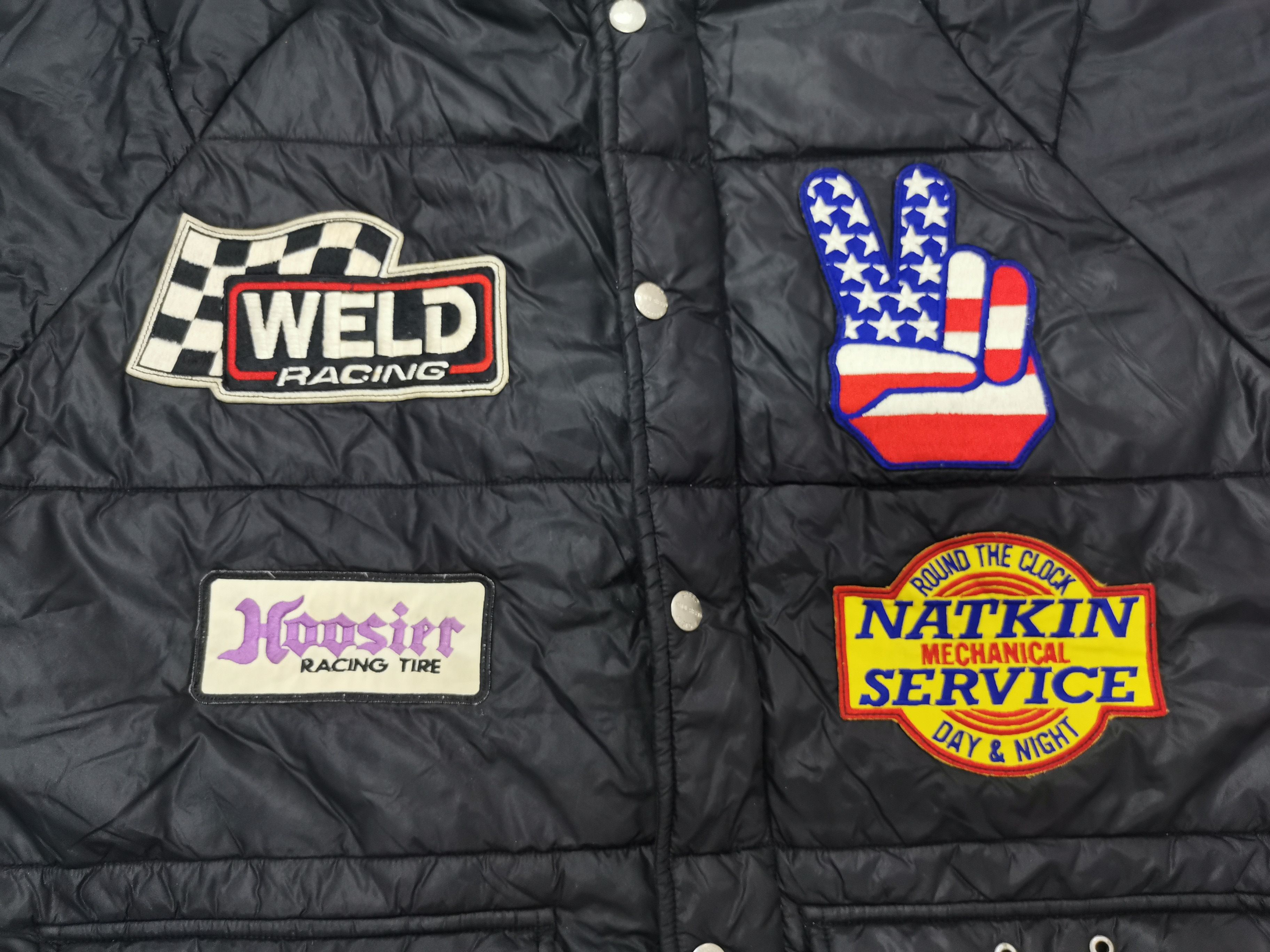 Vintage Vintage Motorsport Paul Reed Bomber Jacket Size US L / EU 52-54 / 3 - 20 Thumbnail