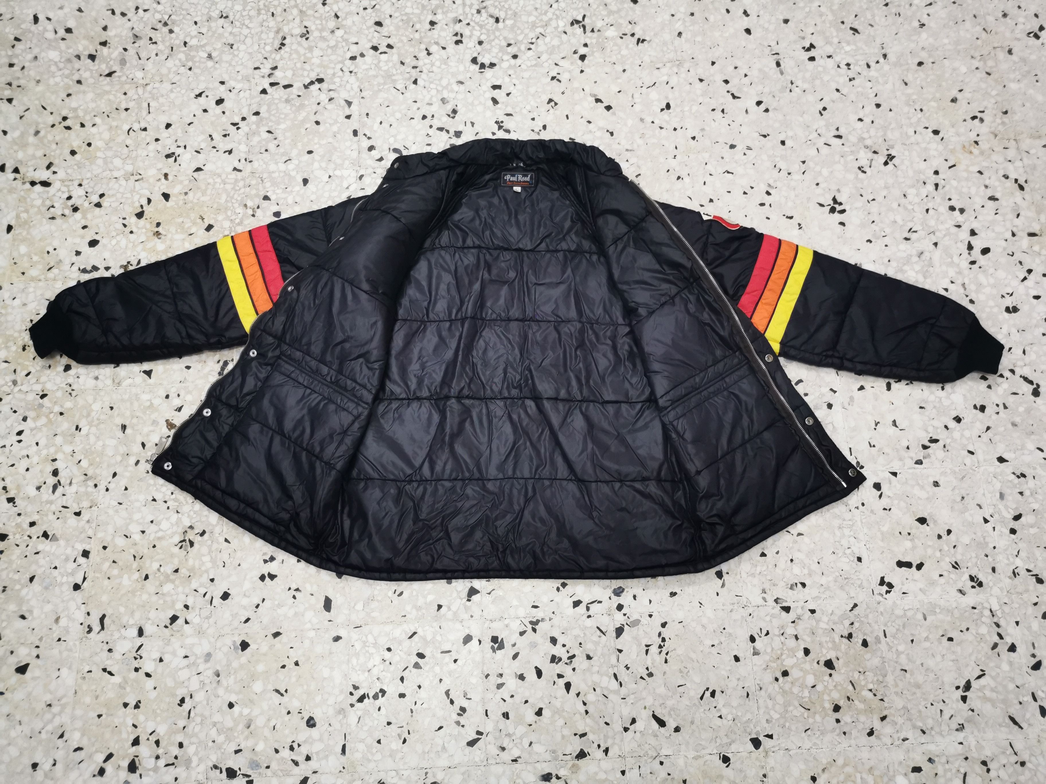 Vintage Vintage Motorsport Paul Reed Bomber Jacket Size US L / EU 52-54 / 3 - 5 Thumbnail