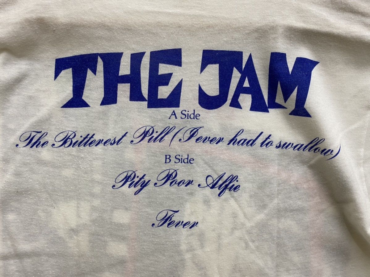 Band Tees vintage 1982 THE JAM album rare design rock promo t-shirts Size US S / EU 44-46 / 1 - 8 Thumbnail