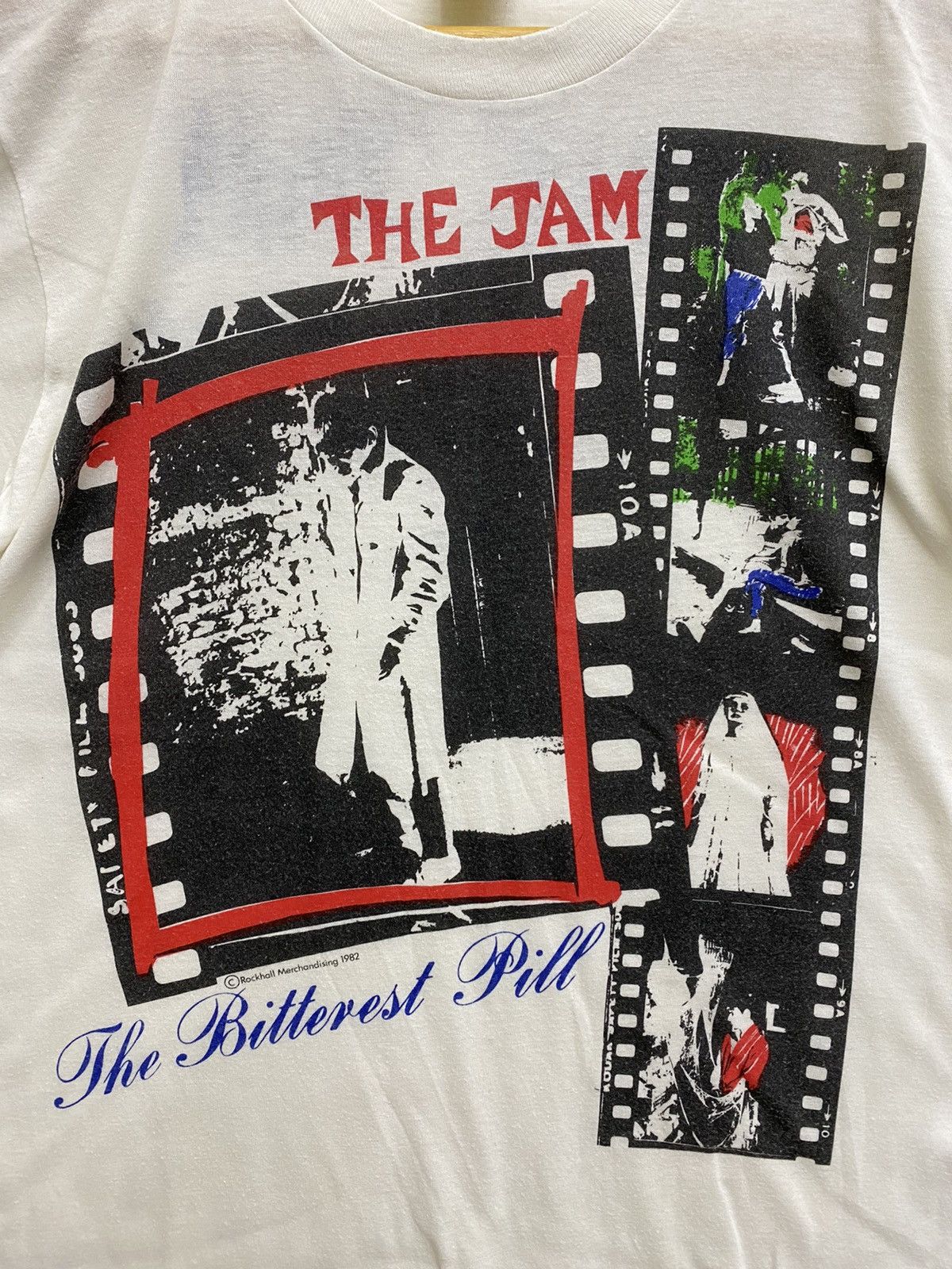 Band Tees vintage 1982 THE JAM album rare design rock promo t-shirts Size US S / EU 44-46 / 1 - 3 Thumbnail