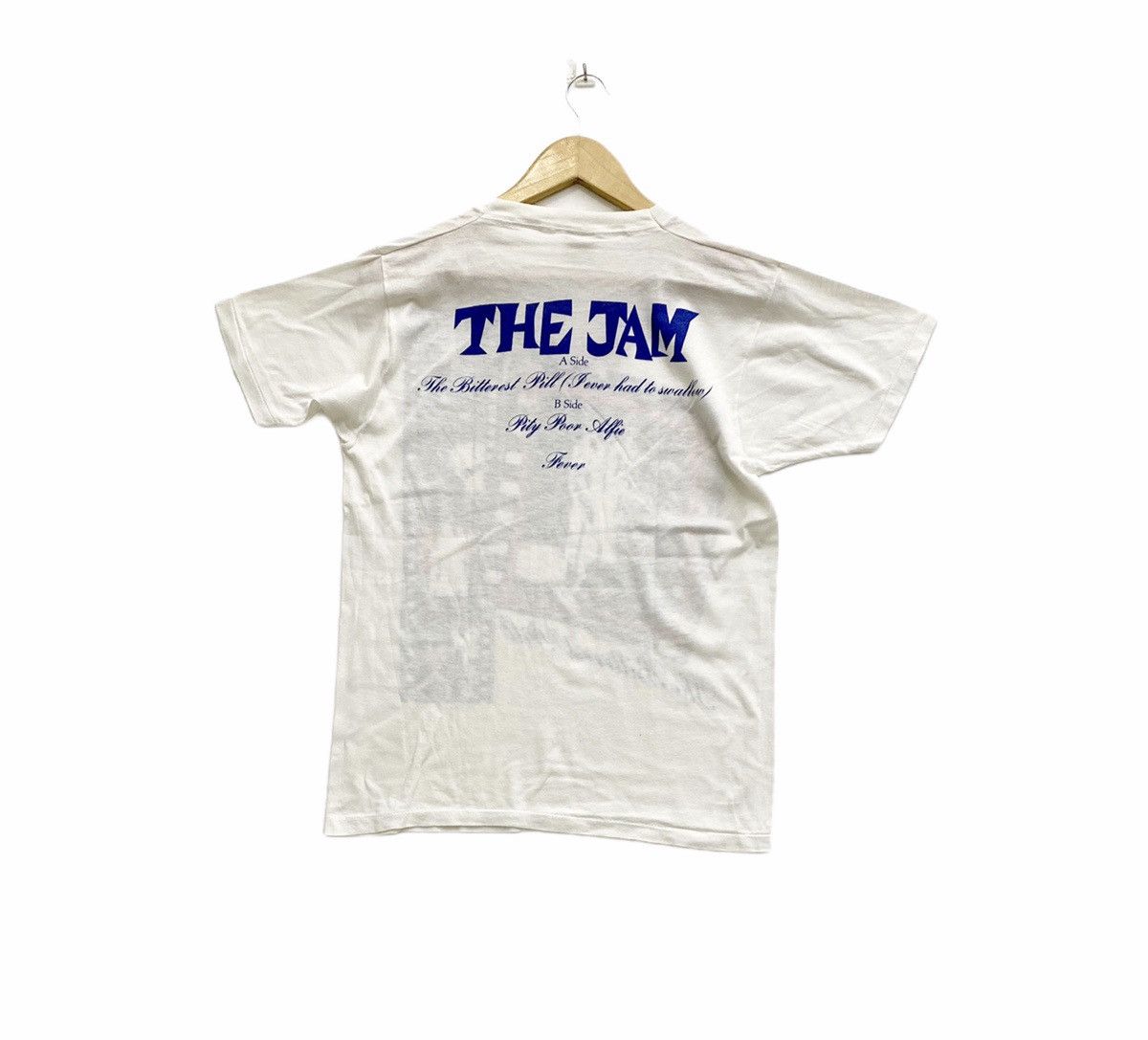 Band Tees vintage 1982 THE JAM album rare design rock promo t-shirts Size US S / EU 44-46 / 1 - 2 Thumbnail