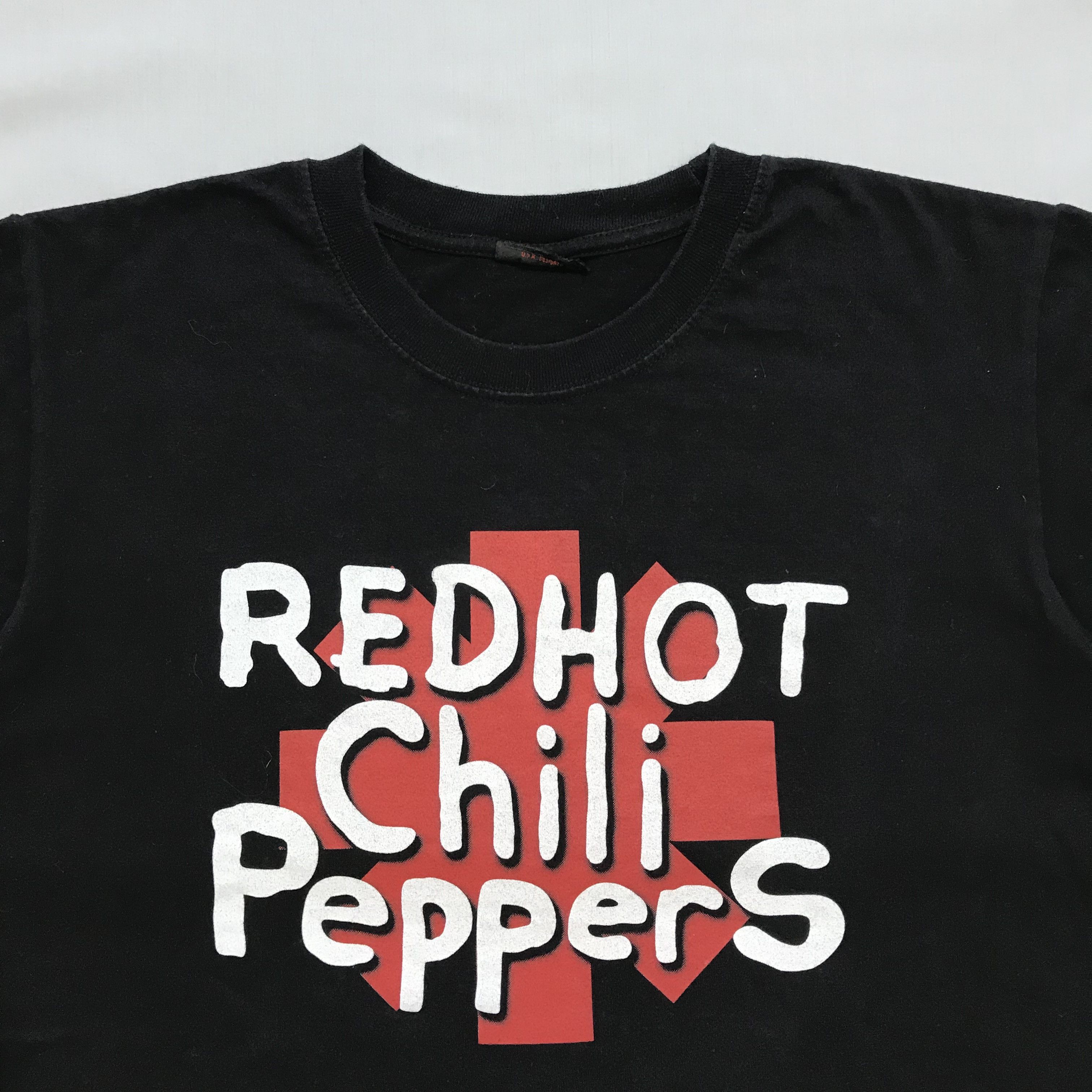 Band Tees RED HOT CHILI PEPPERS Vintage T-Shirt Band Tee Rock 90s USA Size US M / EU 48-50 / 2 - 3 Thumbnail