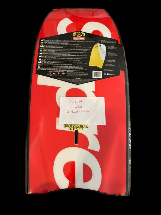 SUPREME Morey Mach 7 bodyboard red - 小物