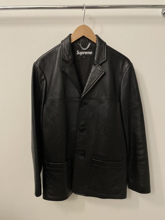 今だけ送料無料 16ss Supreme Leather Car Coat - メンズ