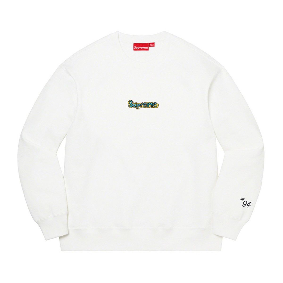 Supreme × Mark Gonzale Logo Crewneck Supreme Gonz Logo Crewneck (SS21) - $158
