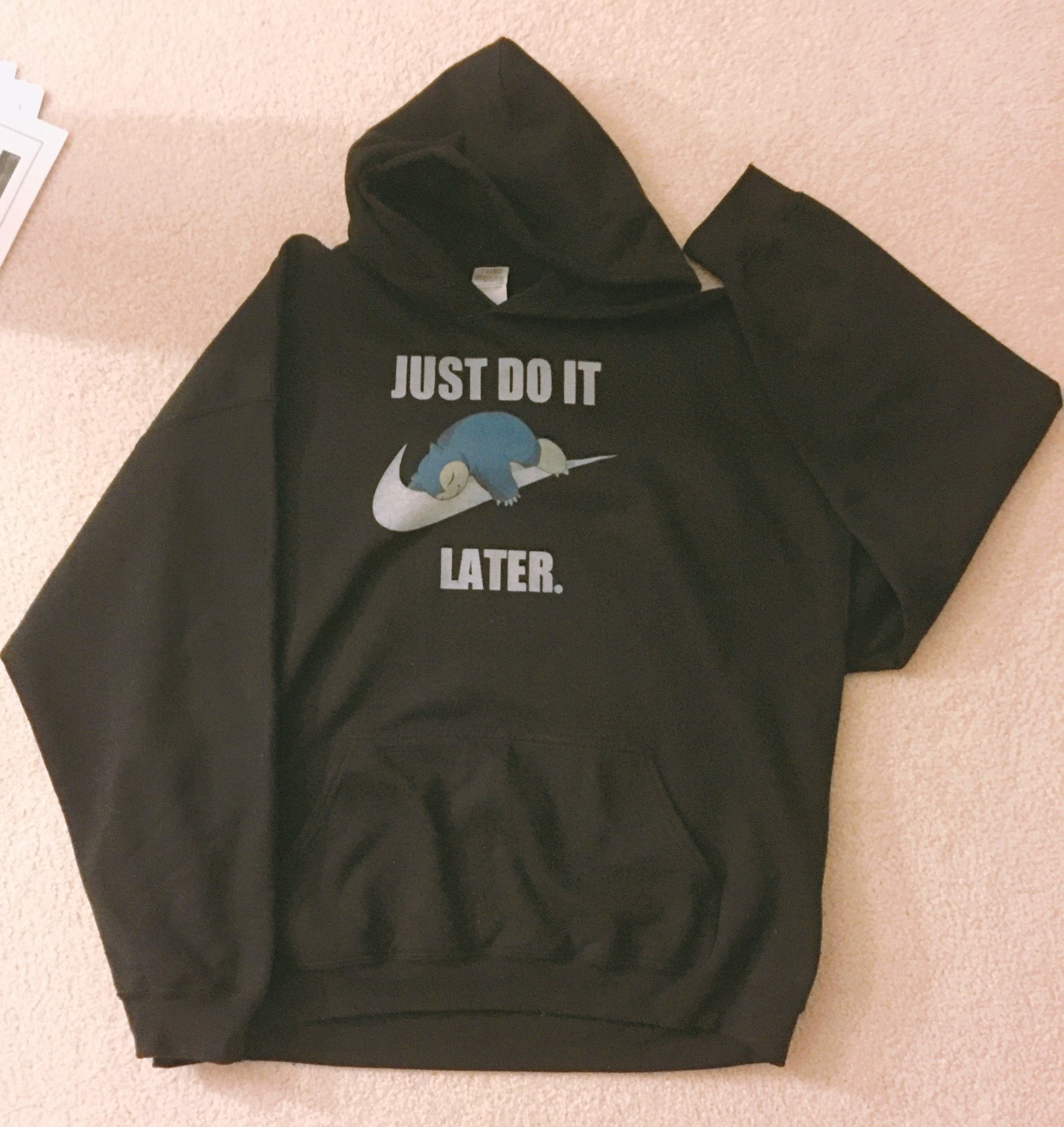 Snorlax just do it later hoodie sale