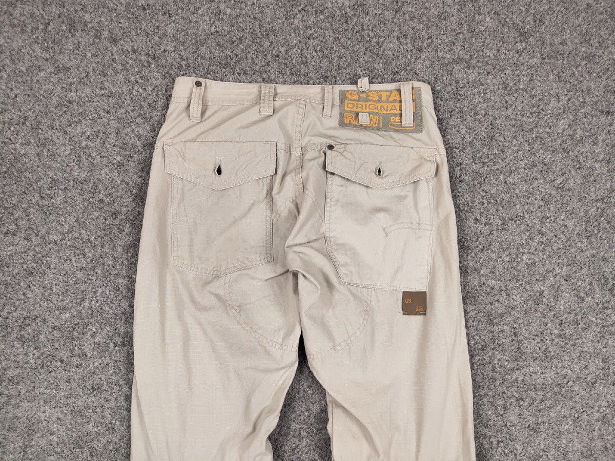 G-Star Vintage G-Star Raw Trash Low Com Asymmetric Pants Stright Size US 31 - 15 Thumbnail