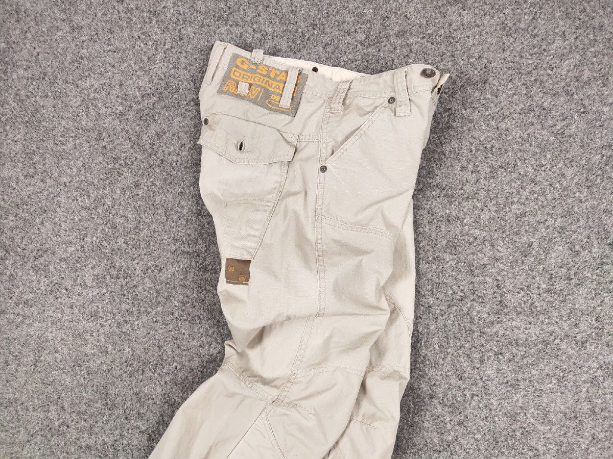 G-Star Vintage G-Star Raw Trash Low Com Asymmetric Pants Stright Size US 31 - 21 Thumbnail