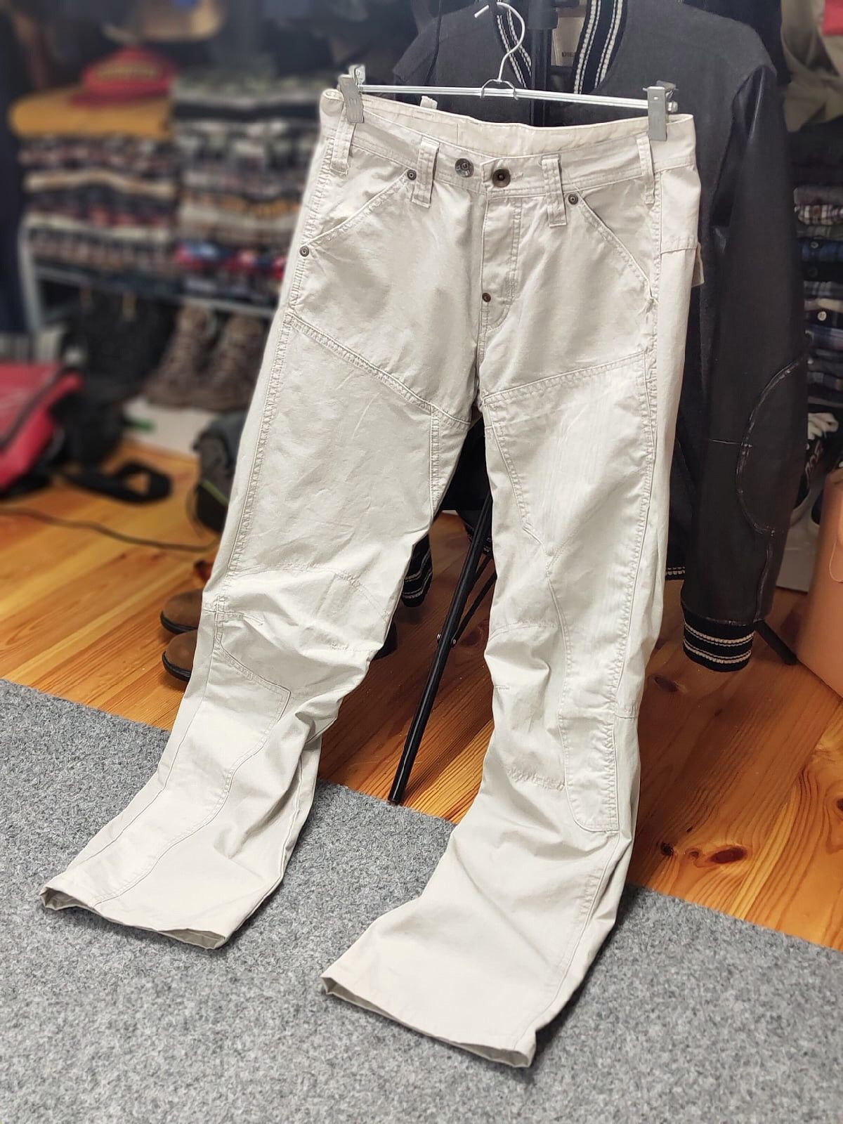 G-Star Vintage G-Star Raw Trash Low Com Asymmetric Pants Stright Size US 31 - 22 Thumbnail
