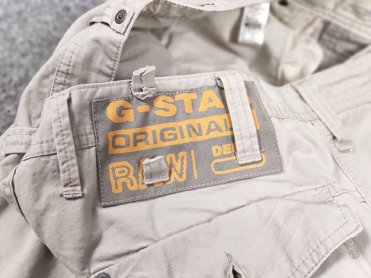 G-Star Vintage G-Star Raw Trash Low Com Asymmetric Pants Stright Size US 31 - 17 Thumbnail