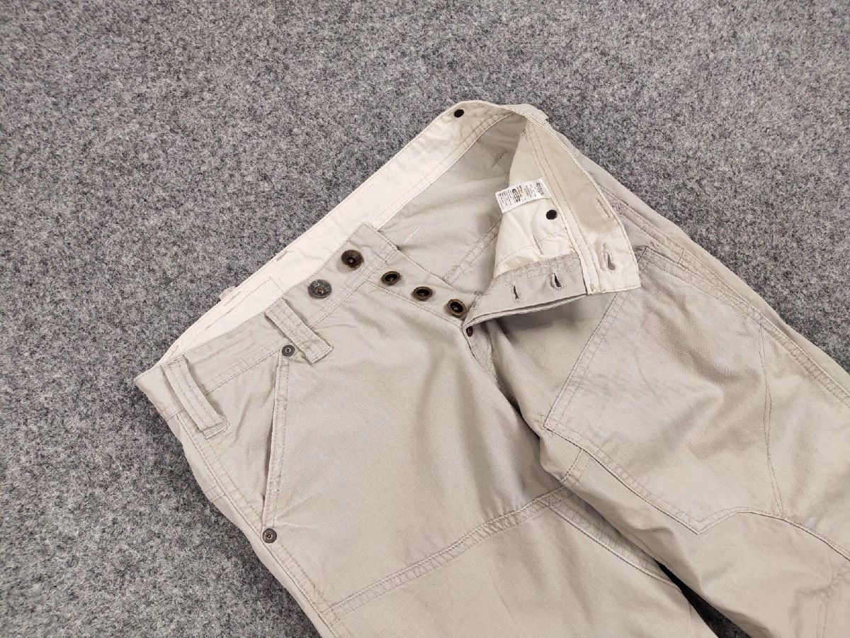 G-Star Vintage G-Star Raw Trash Low Com Asymmetric Pants Stright Size US 31 - 13 Thumbnail