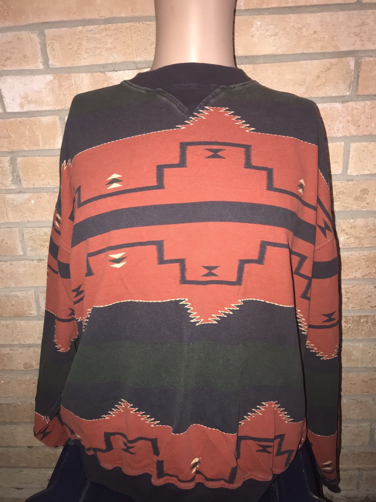 Vintage Vintage Saugatuck Traders Native Print Sweater | Grailed