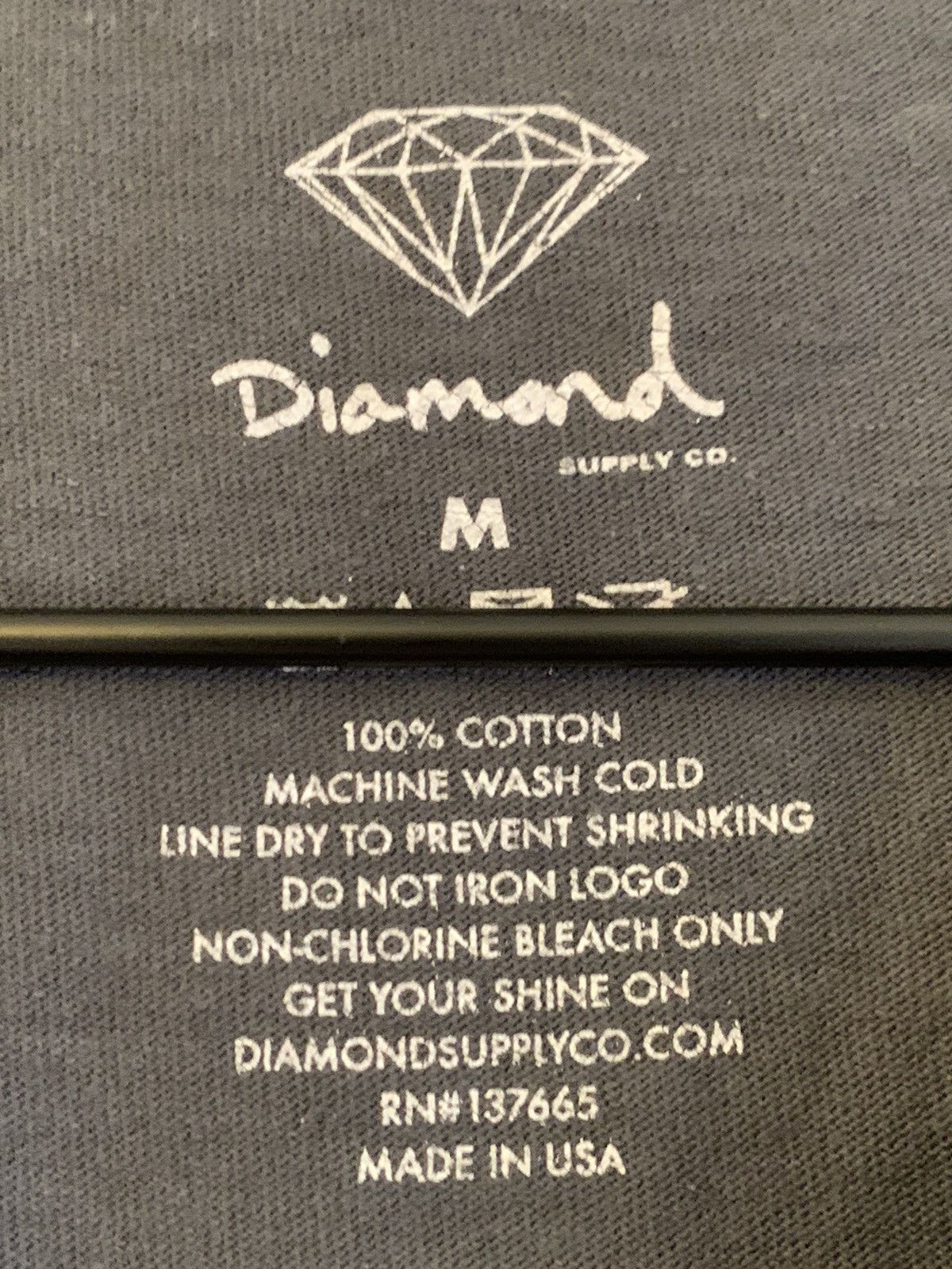 Diamond Supply Co. × Vintage *RARE* Vintage Diamond Supply Co USA Made CLARITY Shirt - M Size US M / EU 48-50 / 2 - 6 Thumbnail