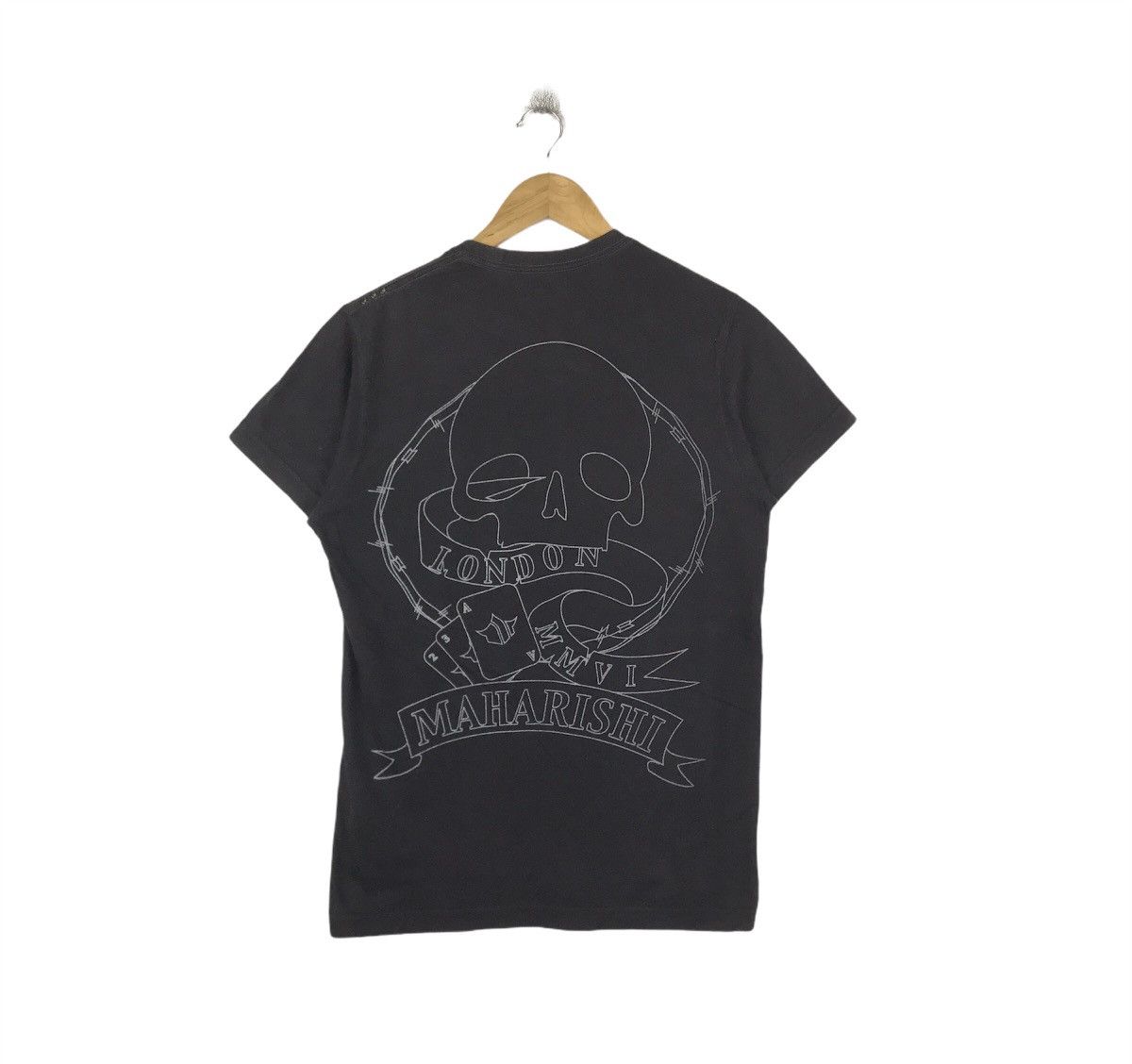 Maharishi Maharishi London Skull Logo T-Shirt Size US S / EU 44-46 / 1 - 1 Thumbnail