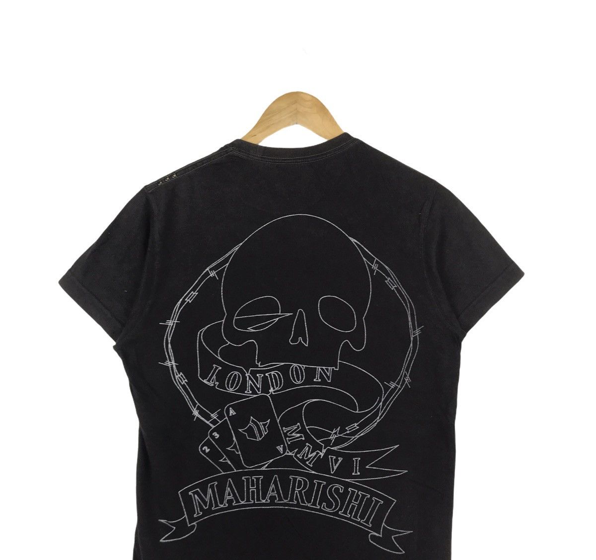 Maharishi Maharishi London Skull Logo T-Shirt Size US S / EU 44-46 / 1 - 2 Thumbnail