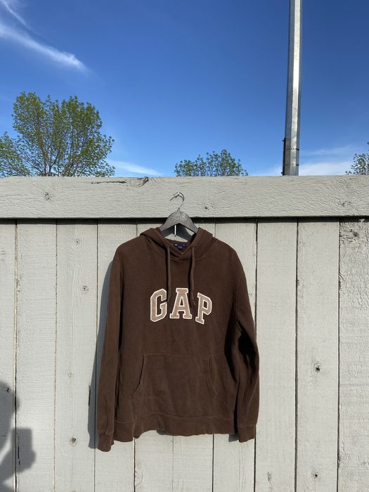 Vintage Vintage Brown Gap Hoodie | Grailed