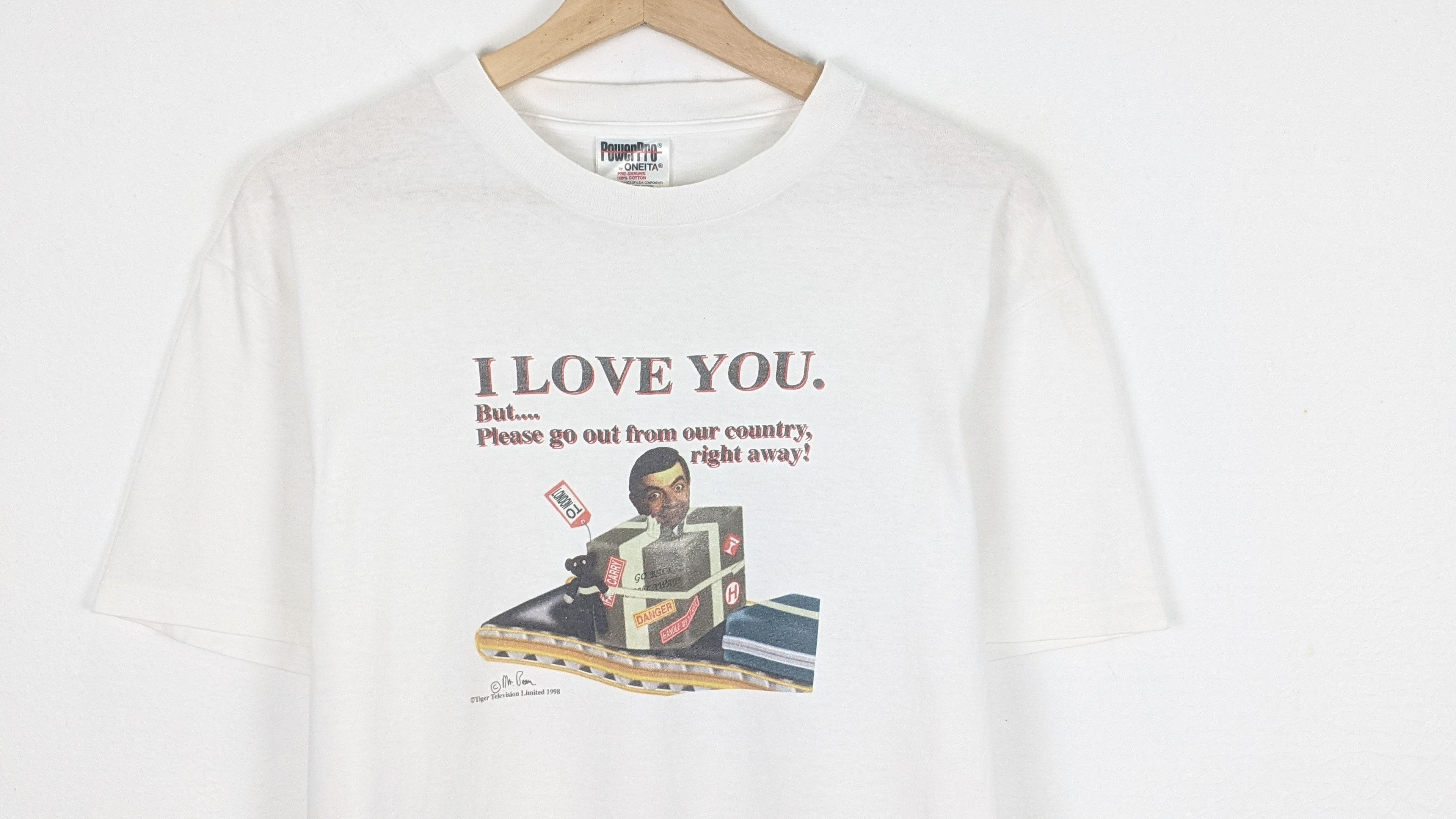 Vintage Vintage 90s 1998 Mr.Bean Comedy Cult Shirt Size US M / EU 48-50 / 2 - 2 Thumbnail