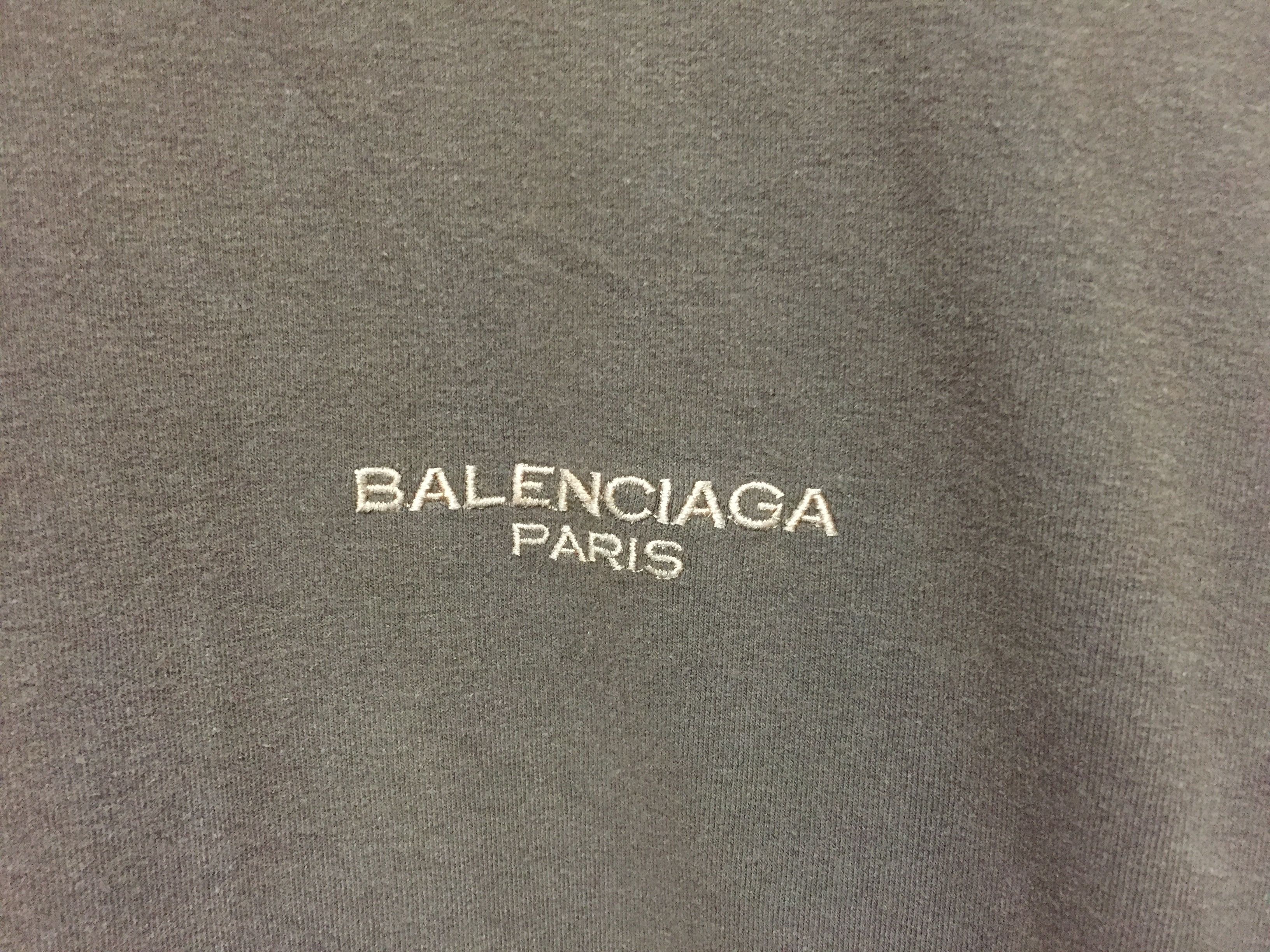 Balenciaga Vtg BALENCIAGA embroidered logo Turtle neck Size US M / EU 48-50 / 2 - 6 Thumbnail