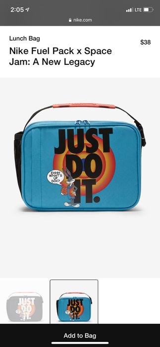 Nike Fuel Pack x Space Jam: A New Legacy Lunch Bag.