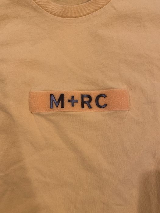 M+Rc Noir M+RC Noir Yellow Velcro T-Shirt | Grailed