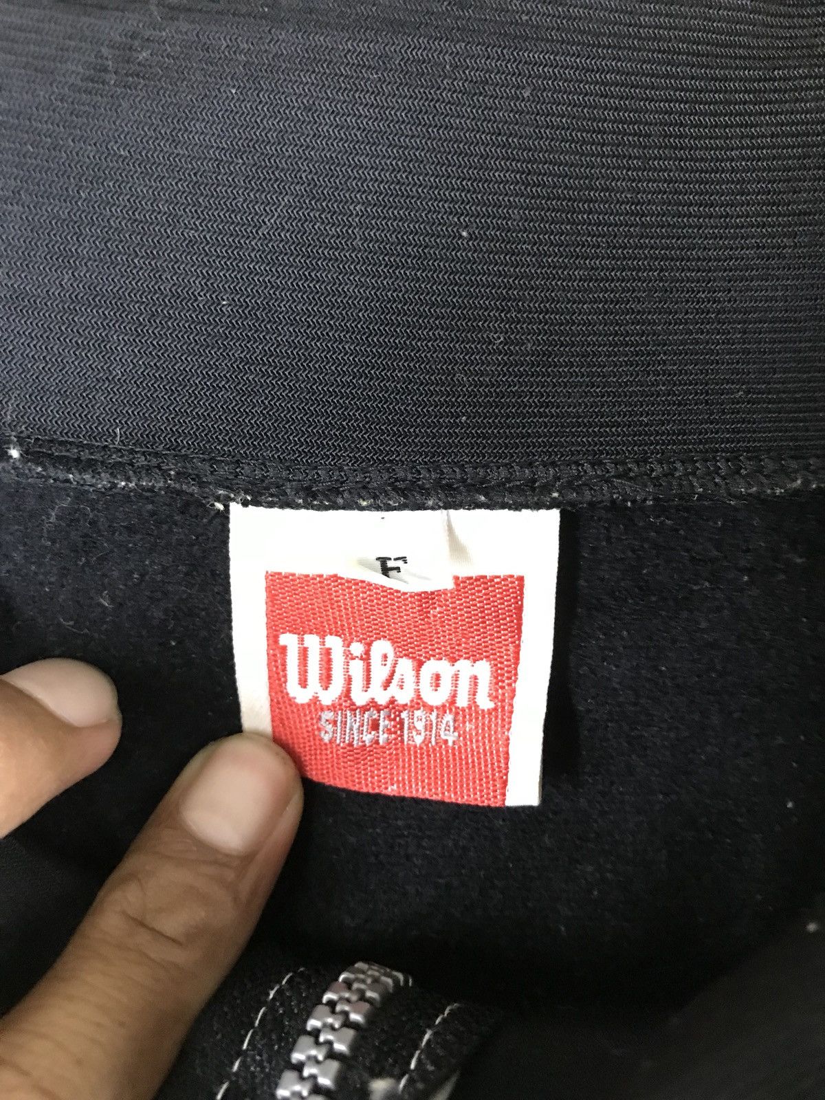 Vintage 🔥🔔 VINTAGE 90s WILSON EMBROIDERY BIG SPELL OUT LOGO Size US L / EU 52-54 / 3 - 6 Thumbnail