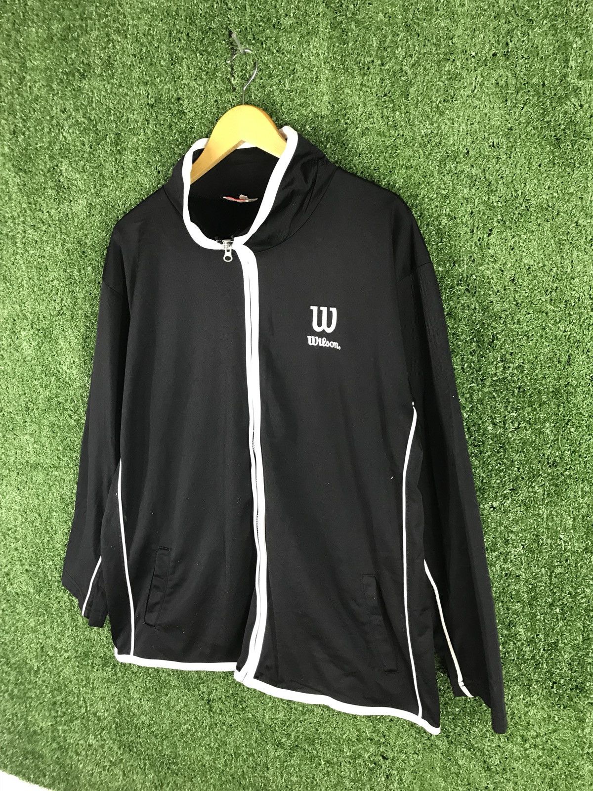 Vintage 🔥🔔 VINTAGE 90s WILSON EMBROIDERY BIG SPELL OUT LOGO Size US L / EU 52-54 / 3 - 4 Thumbnail