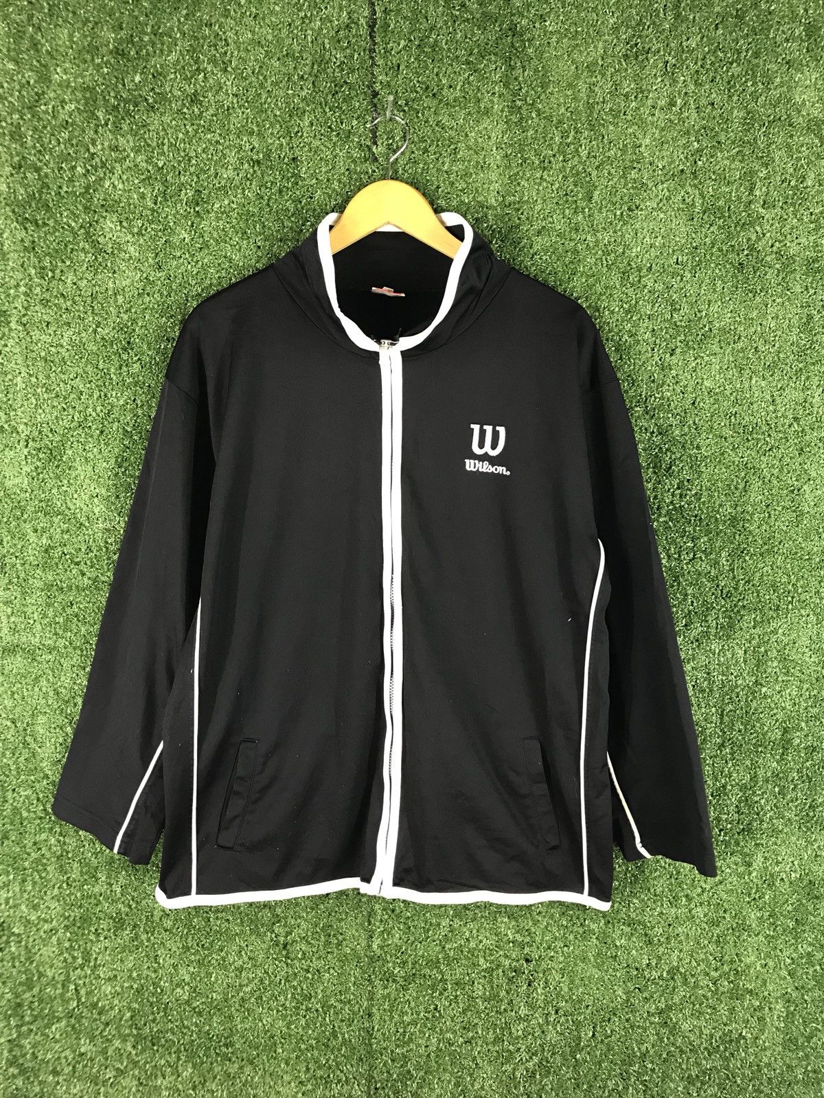 Vintage 🔥🔔 VINTAGE 90s WILSON EMBROIDERY BIG SPELL OUT LOGO Size US L / EU 52-54 / 3 - 2 Thumbnail