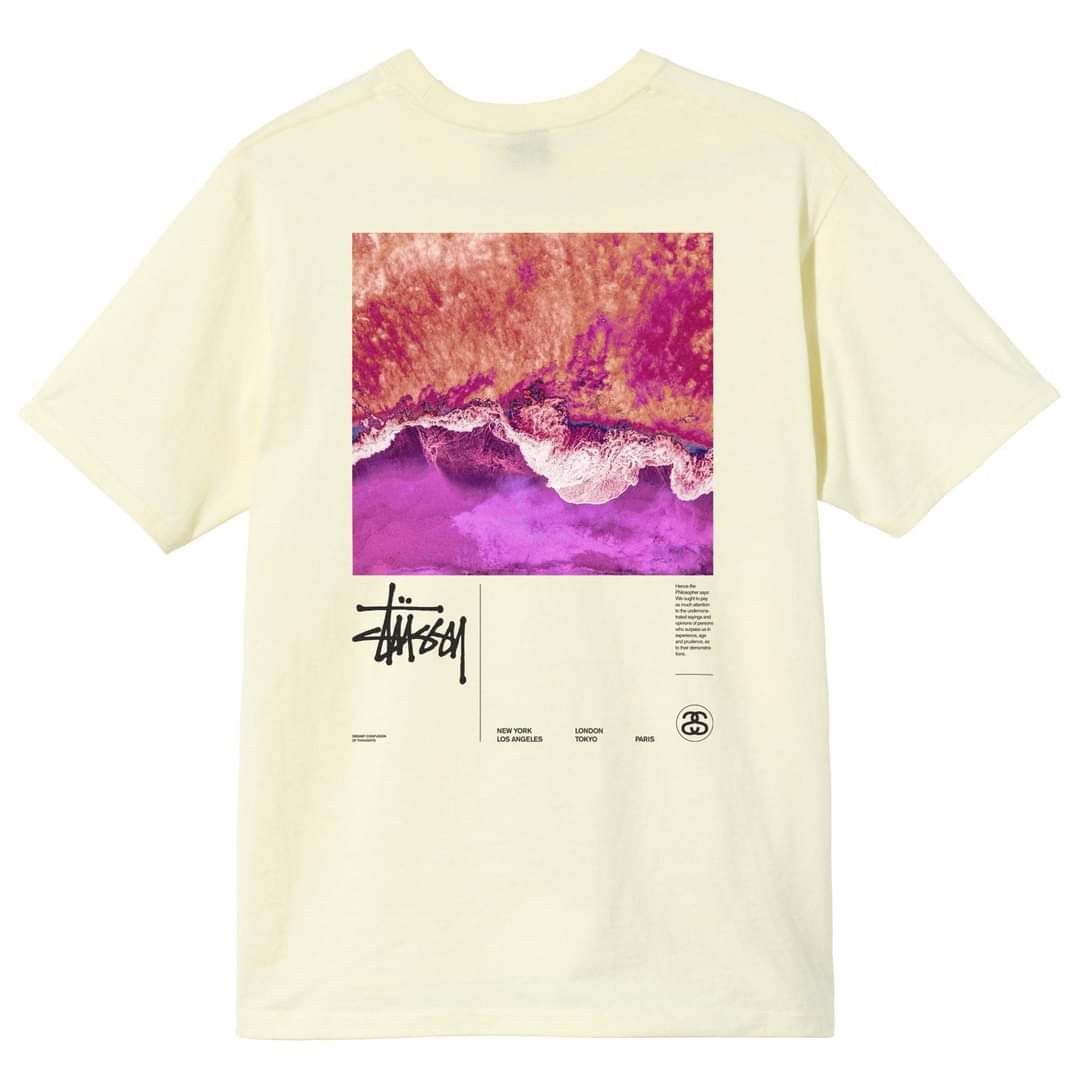★送料・関税込★STUSSY★SUNSET TEE★Tシャツ★OCEAN Buy Stussy Sunset Tee 'Ocean' - 1905062 OCEA | GOAT