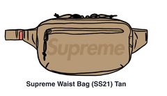 Supreme Waist Bag Tan