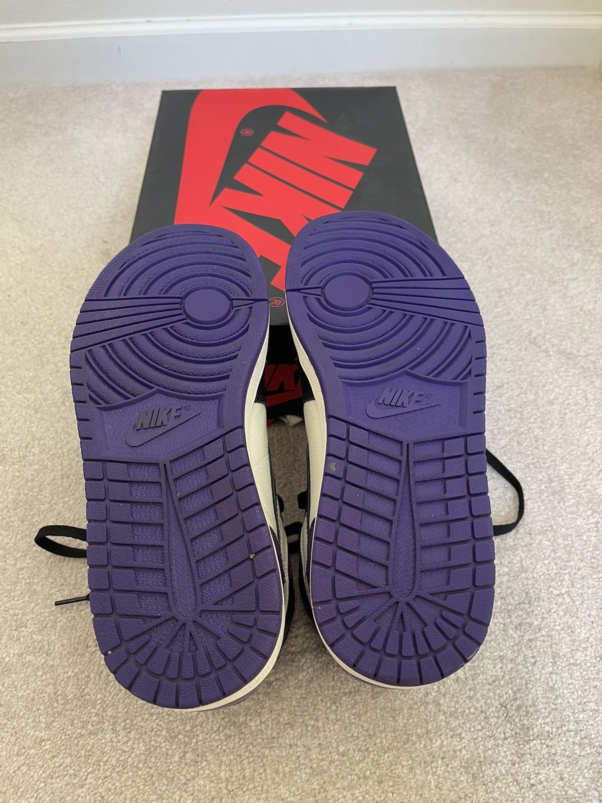 Air Jordan 1 Retro High OG Court Purple 2018