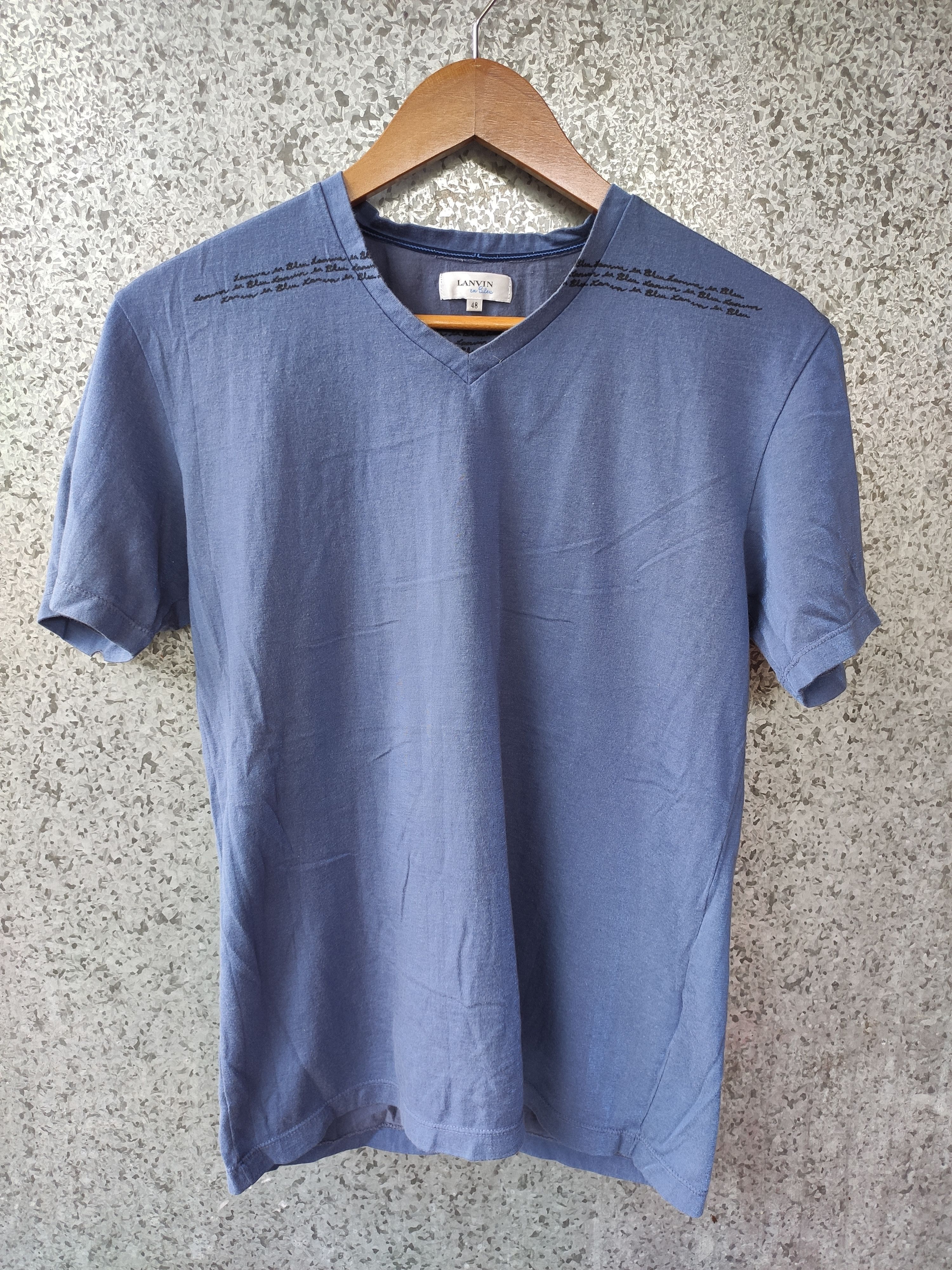 Lanvin Lanvin t shirt v neck Size US M / EU 48-50 / 2 - 1 Thumbnail